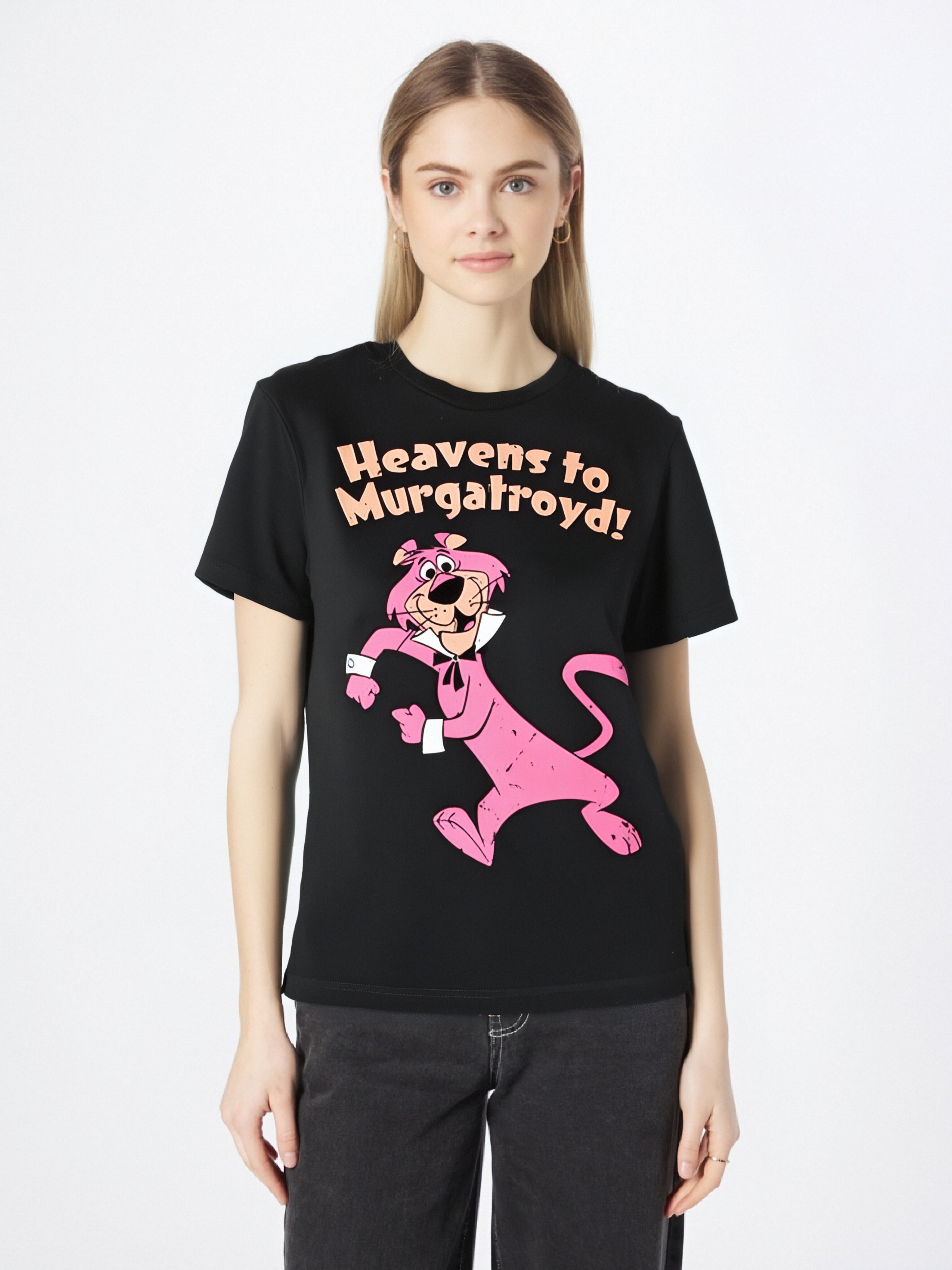 thumbnail image 1 of Snagglepuss - Snagglepuss - Camiseta 336363 Interesante camiseta estampada de manga corta para hombre, color negro, para adultos, hombres, mujeres, adolescentes, jóvenes y deportes casuales., 1 of 6