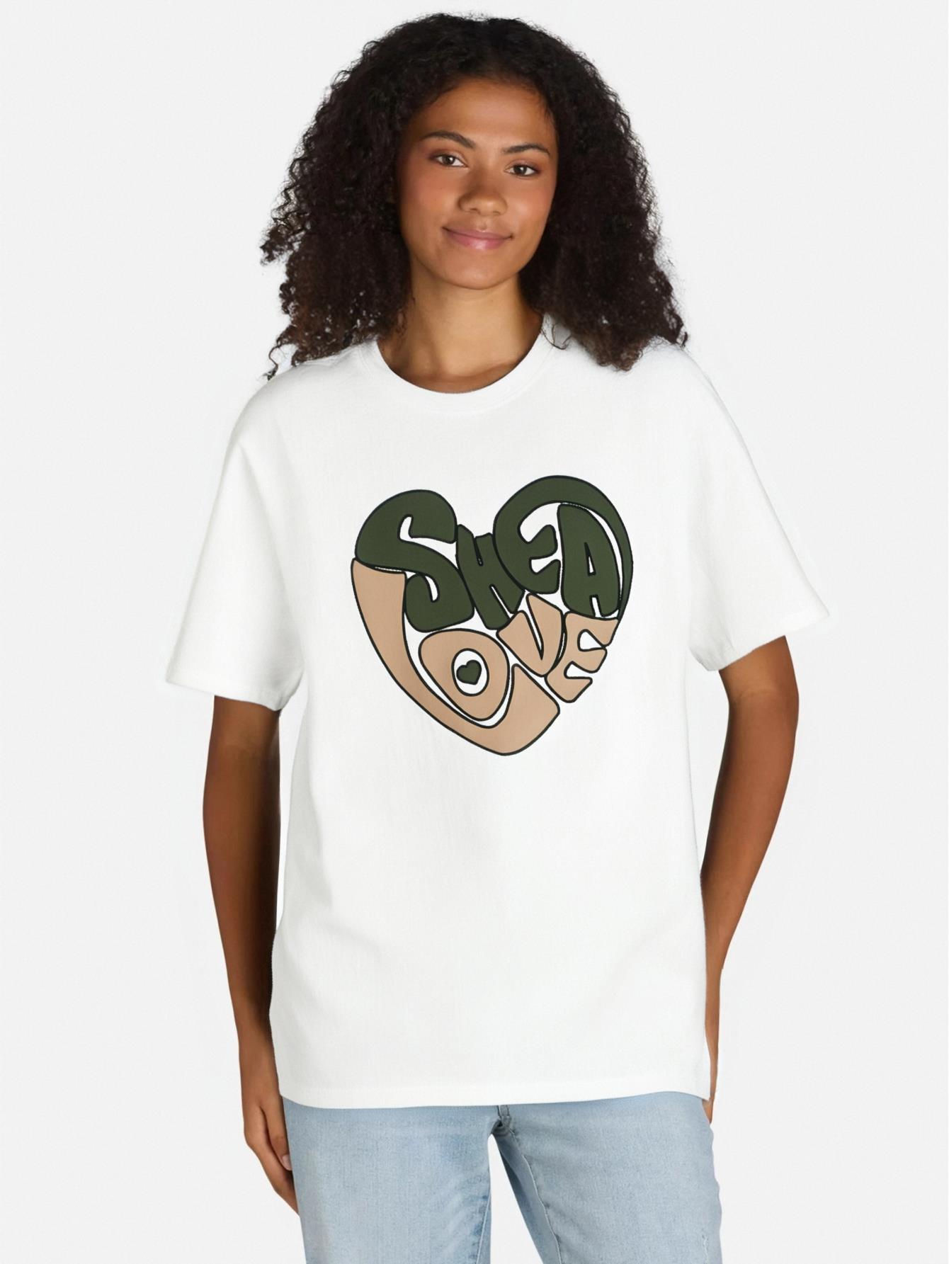 thumbnail image 2 of Women's St. Patrick's Day Lucky Clover Graphic T-Shirt - Casual White Crew Neck Short Sleeve Top with Green Four-Leaf Clover Print, Machine Washable, 2 of 8