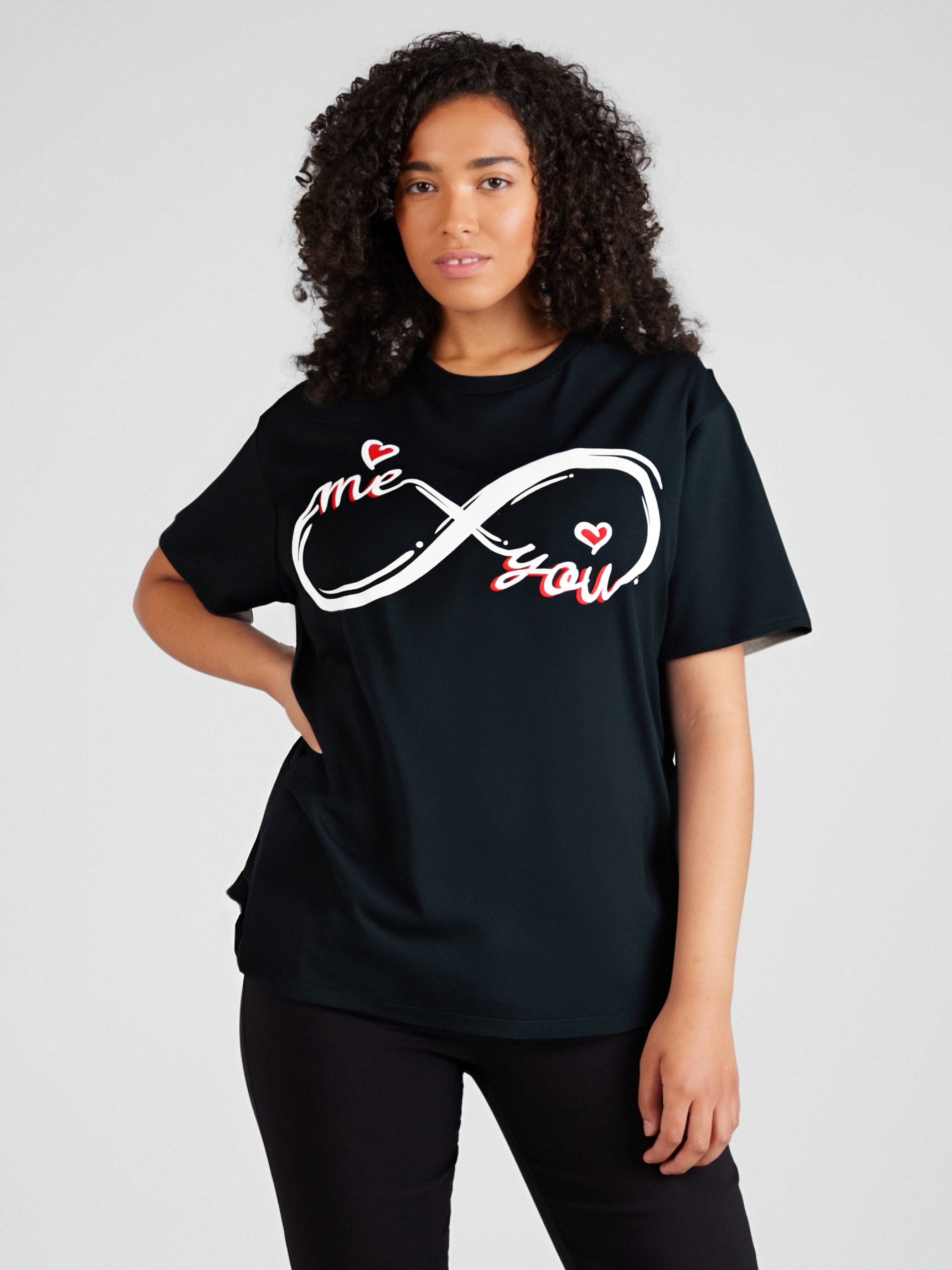 thumbnail image 4 of Valentine's Day Heart In Love T-Shirt Fancy Print Men's T-Shirt -Fabric Weight 100% Pure Cotton Short Sleeve Crew Neck Valentine'S Day T-shirt, 4 of 4