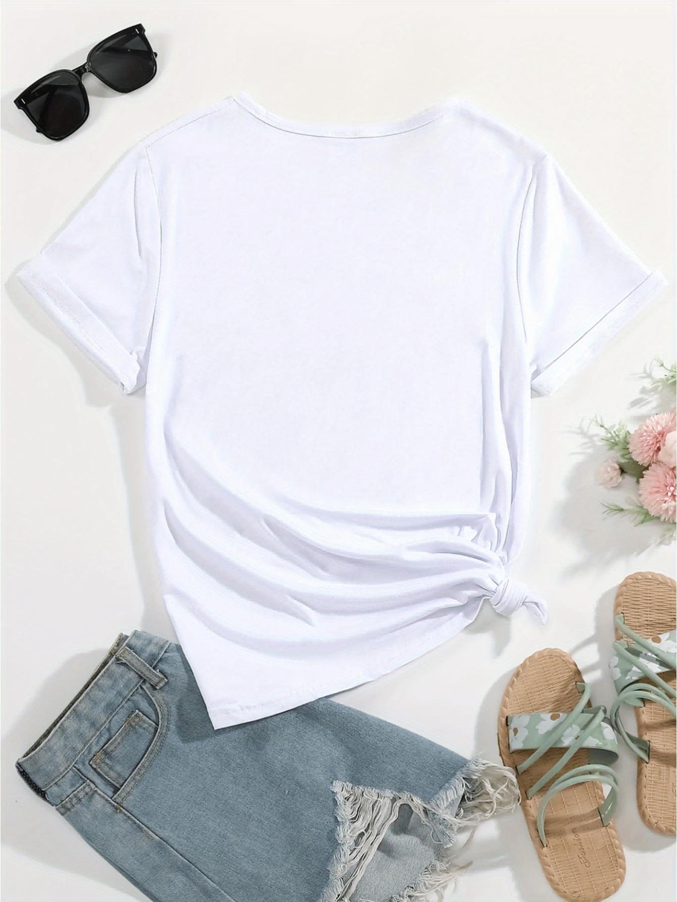 thumbnail image 2 of Valentine's Day "You Have Me" Print Women's T-Shirt - Casual & Sporty Round Neck, Long Sleeve, in White with Pink & Black Hearts Design - Perfect for Parties & Casual Attire, 2 of 6