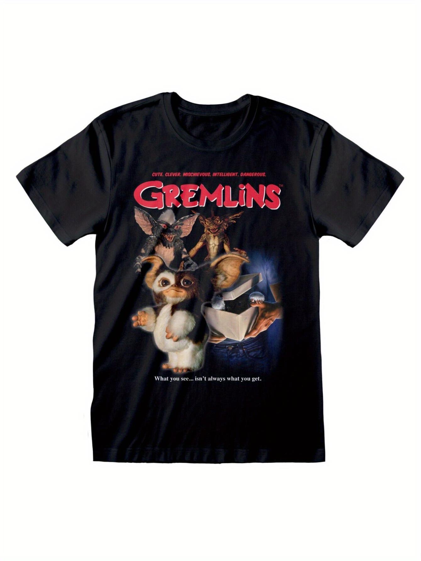 thumbnail image 2 of Gremlins Movie Graphic Design Fashion Graphic Printed Men's T-shirt, Made of 100% Pure Cotton for Comfortable Casual Wear, Featuring Eye-catching Designs and High-quality Short Sleeves, 2 of 7