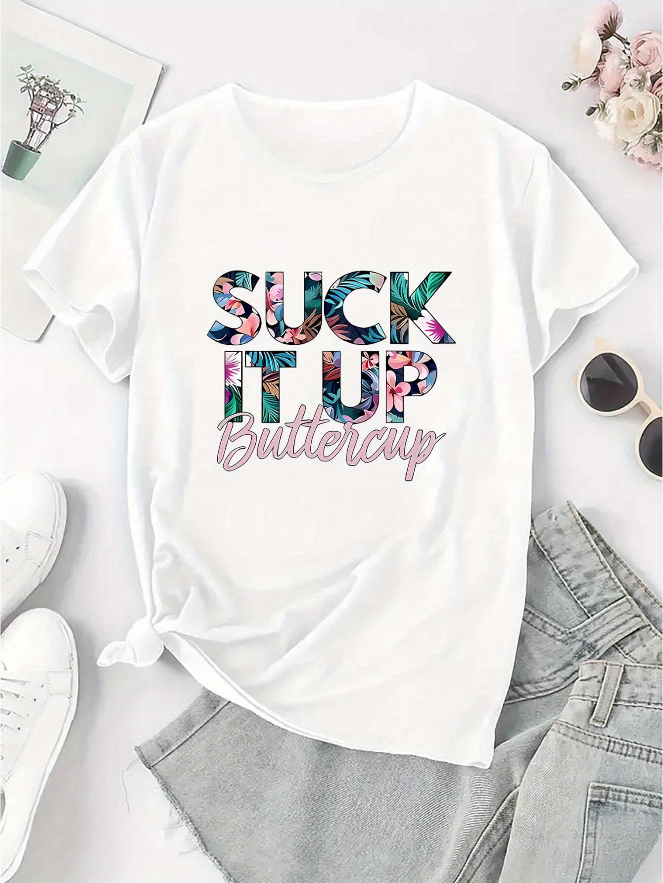 thumbnail image 3 of Women's Casual Floral Print T-Shirt - Comfy Crew Neck Short Sleeve, Stretchy Polyester Blend, Machine Washable - Perfect for Summer & Casual Attire, 3 of 8