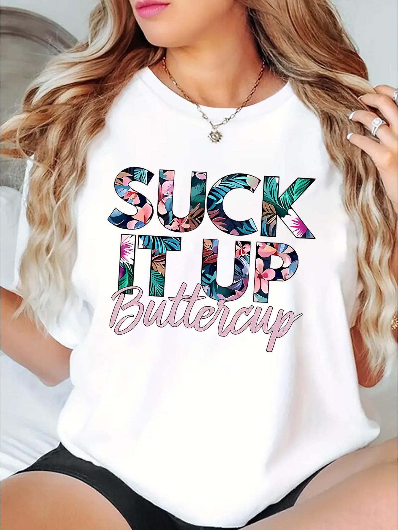 thumbnail image 1 of Women's Casual Floral Print T-Shirt - Comfy Crew Neck Short Sleeve, Stretchy Polyester Blend, Machine Washable - Perfect for Summer & Casual Attire, 1 of 8