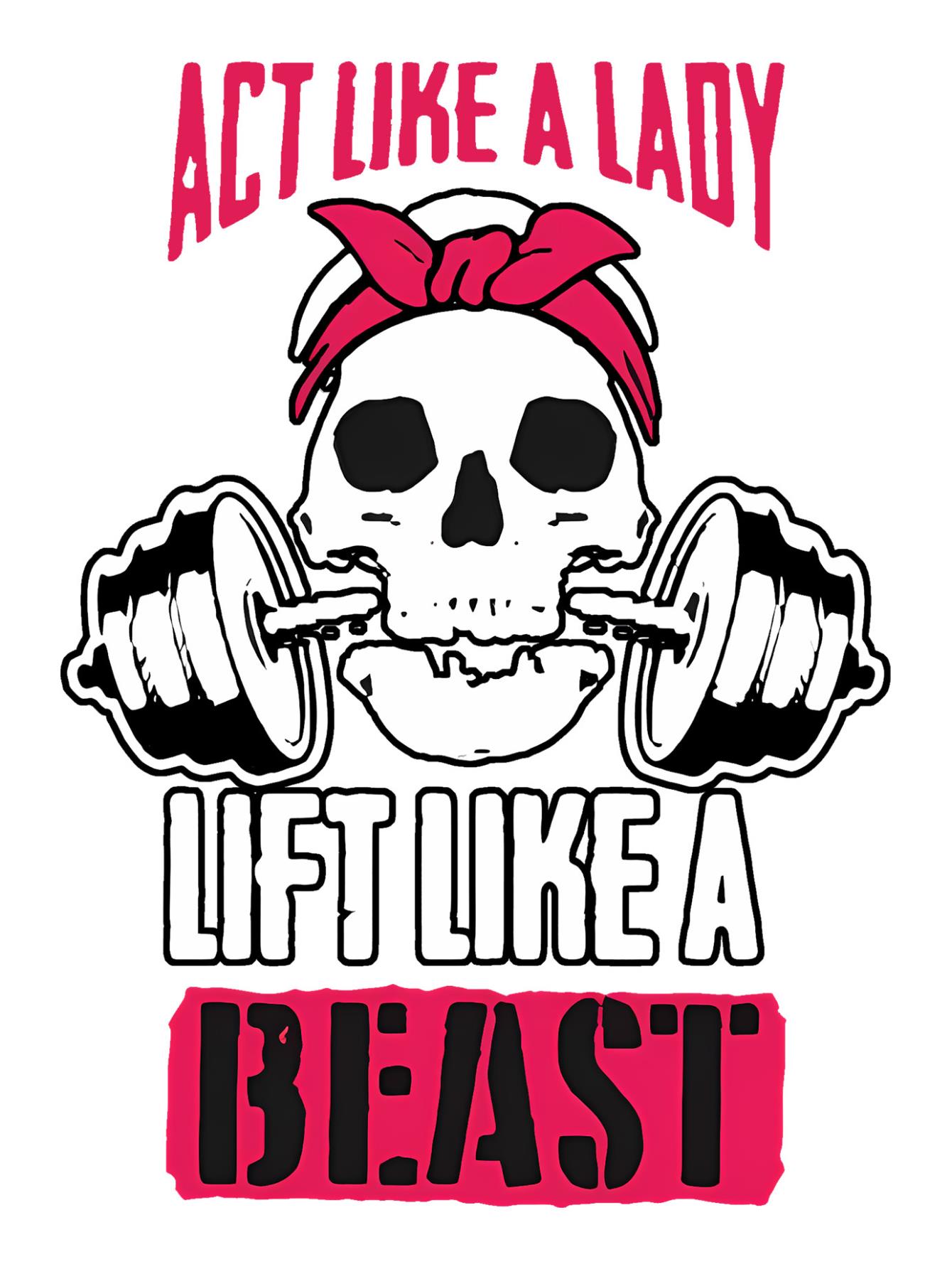 thumbnail image 3 of Women'S Casual Crew Neck T-Shirt, Polyester Knit Fabric with Medium Stretch, Alphabet Pattern, with Skull and Motivational Quote Print, for All-Season Comfort Fit Tee, 3 of 8