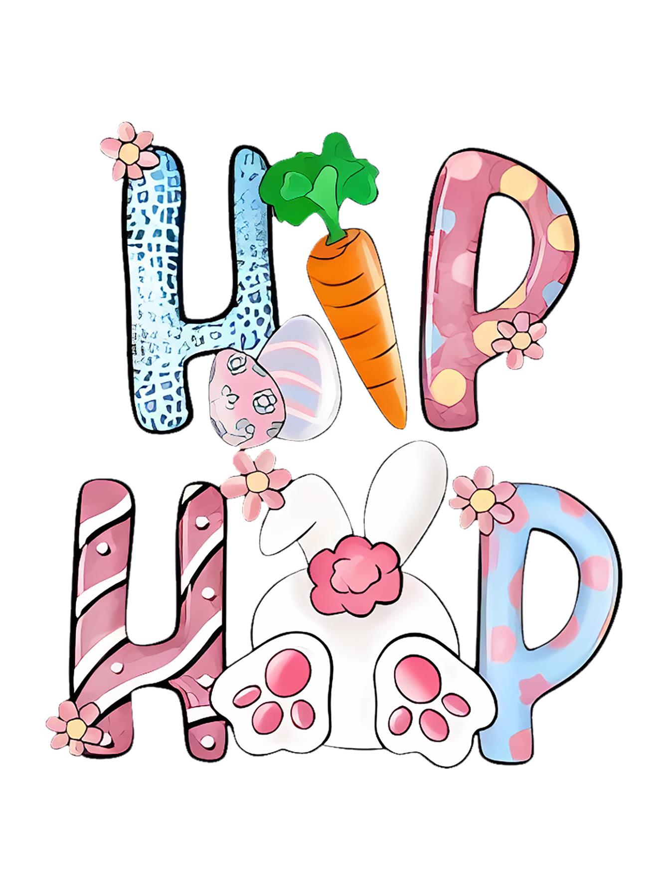 thumbnail image 3 of Women's Casual Rabbit & Carrot Graphic Tee - Comfy Crew Neck Short Sleeve T-Shirt, Perfect for Summer, 3 of 8
