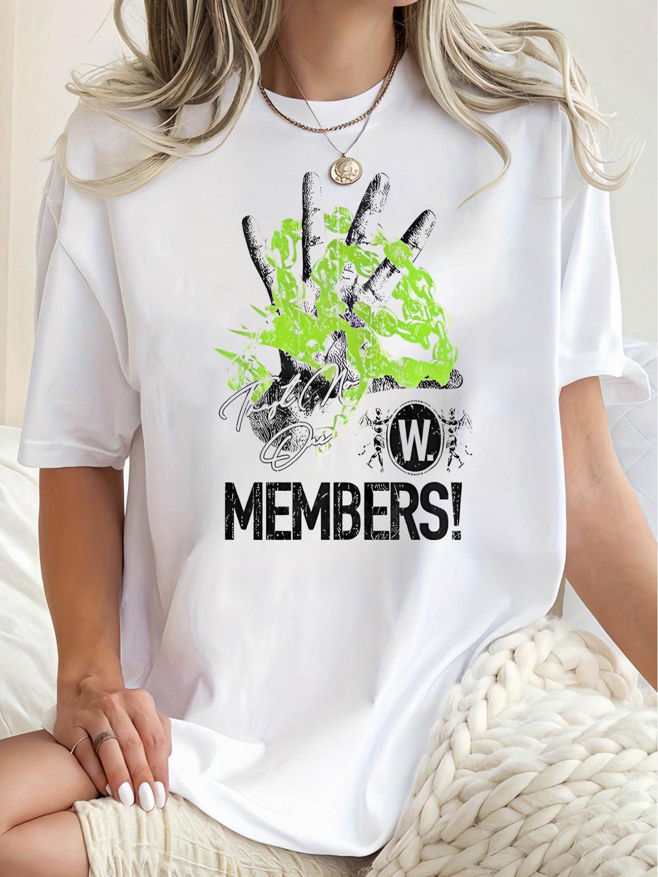 thumbnail image 2 of Women'S Casual Crew Neck Short Sleeve T-Shirt, Polyester Knit Fabric with Medium Stretch, Geometric Skull and Smoke Design, for All Season Comfort Fit Top, 2 of 8