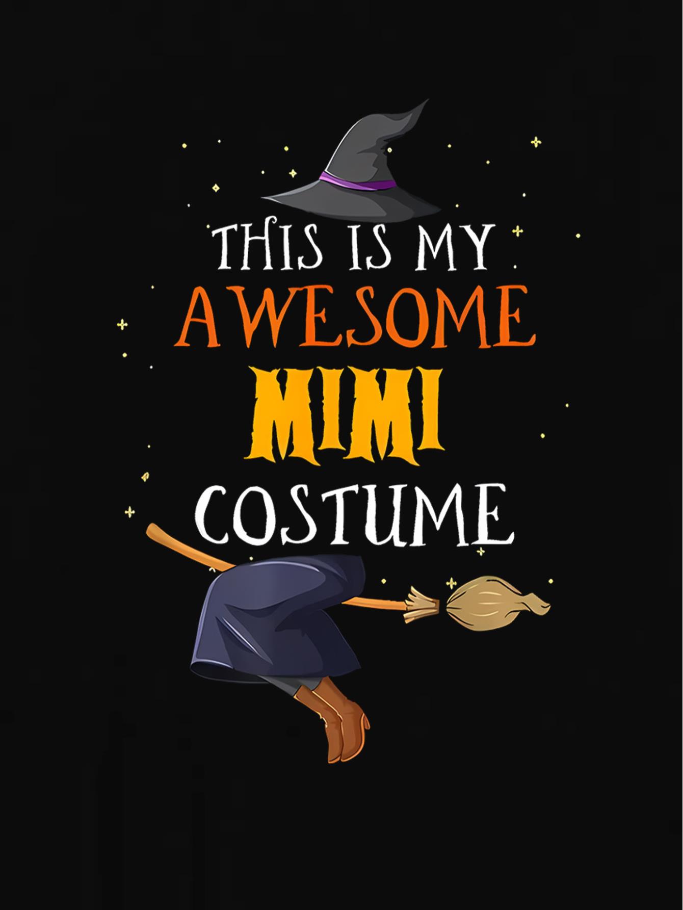 thumbnail image 3 of 1pc Women'S Casual Crew Neck T-Shirt with Witch and Broom Print - Polyester Knit Fabric, Medium Stretch, All-Season Comfort, Fashionable Short Sleeve Top for Casual Wear, for Halloween, 3 of 8