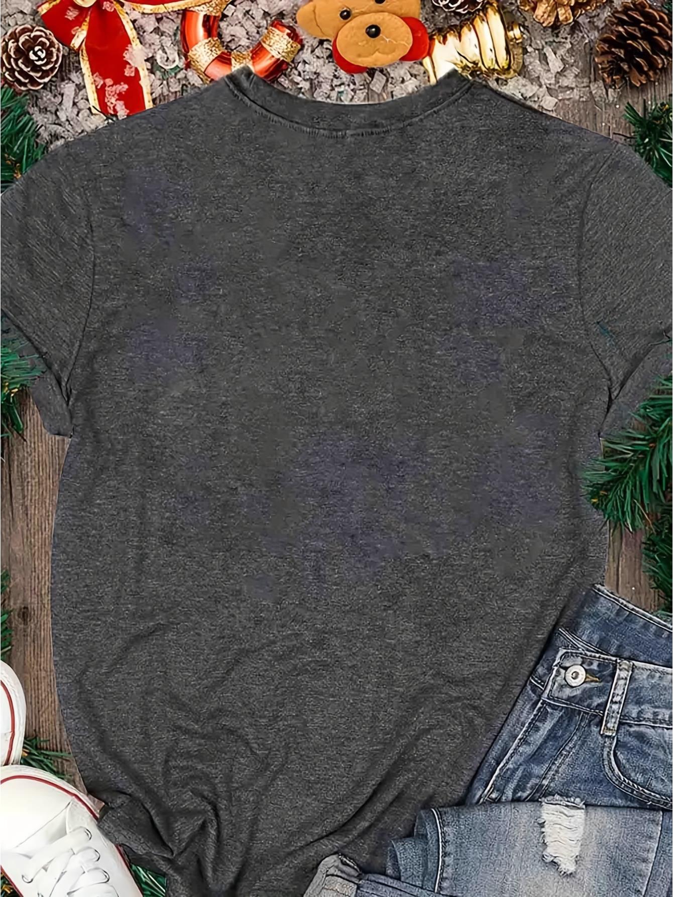thumbnail image 3 of Mom of 2 Boys" Graphic Tee - Casual Crew Neck, Short Sleeve Top for Women | Soft Polyester, Machine Washable | Perfect for Spring & Summer, Print, Clothing, 3 of 7
