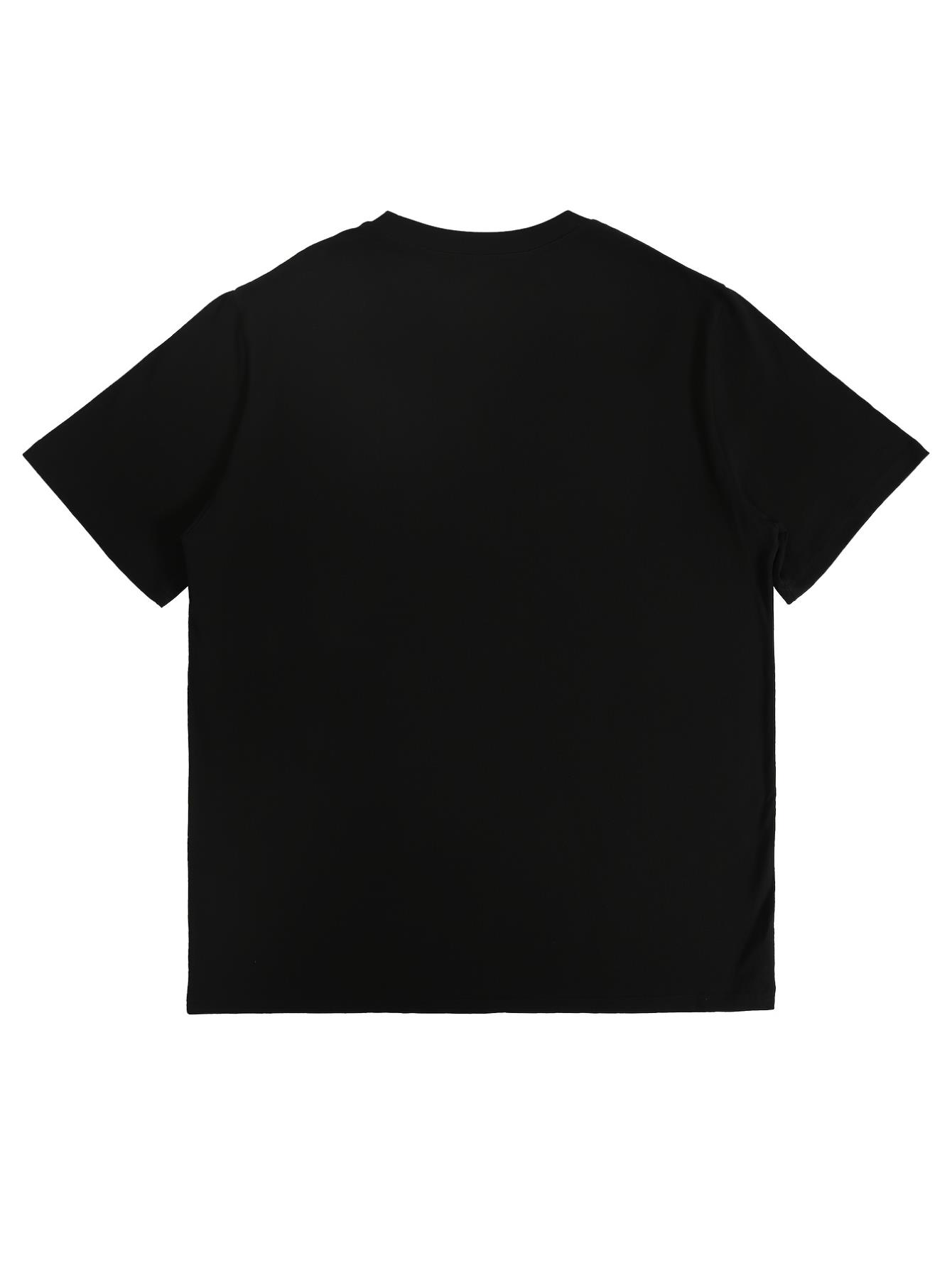 thumbnail image 3 of Men's 100% Cotton T-Shirt with Sea Cruising Boat Scenery Print, Casual Round Neck Short Sleeves, Patrol Ship, 3 of 7