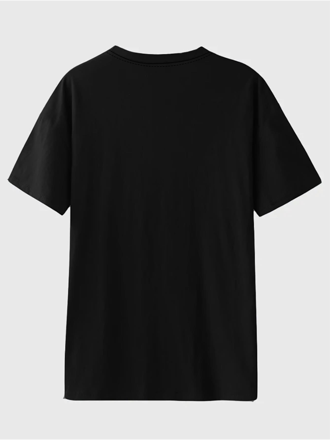 thumbnail image 4 of Colorful "One Love" Print T-Shirt - Casual Crew Neck, Short Sleeve, Machine Washable - Perfect for Spring & Summer, 4 of 8