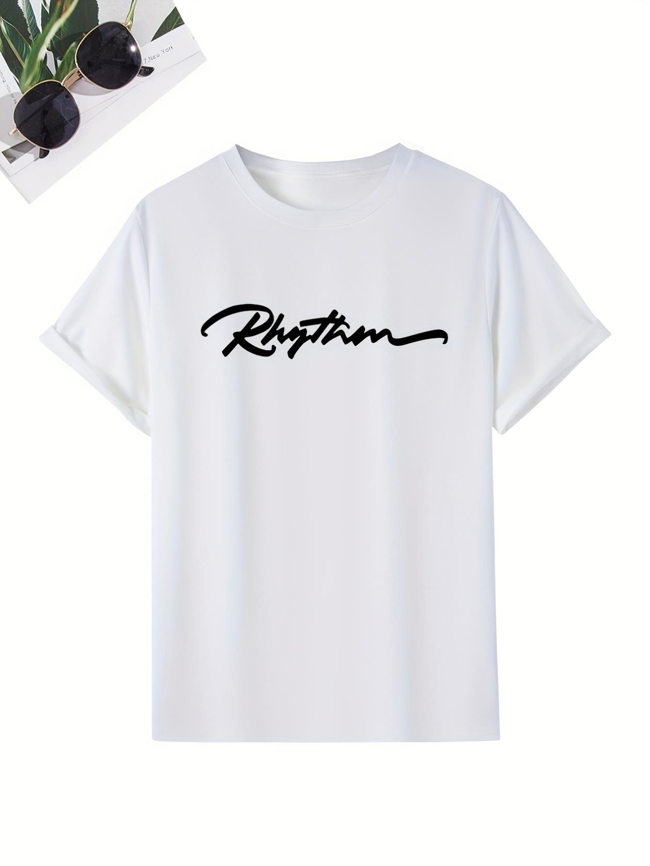 thumbnail image 2 of Men's Casual Loose-Fit Fashion T-Shirt with Unique Print -Round Neck, Short Sleeve - Perfect for Casual Attire & Outings, 2 of 8