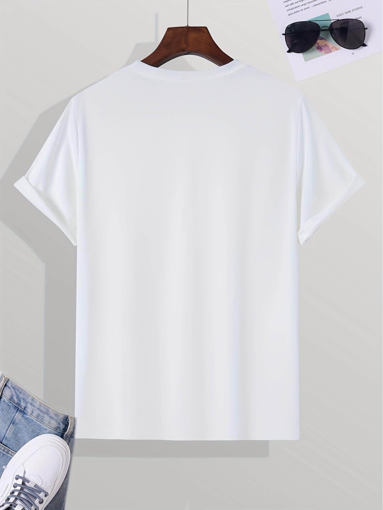 thumbnail image 3 of Men's Casual "I Don't Always Watch Anime" Print Crew Neck Short Sleeves T-shirts For Summer, 3 of 8