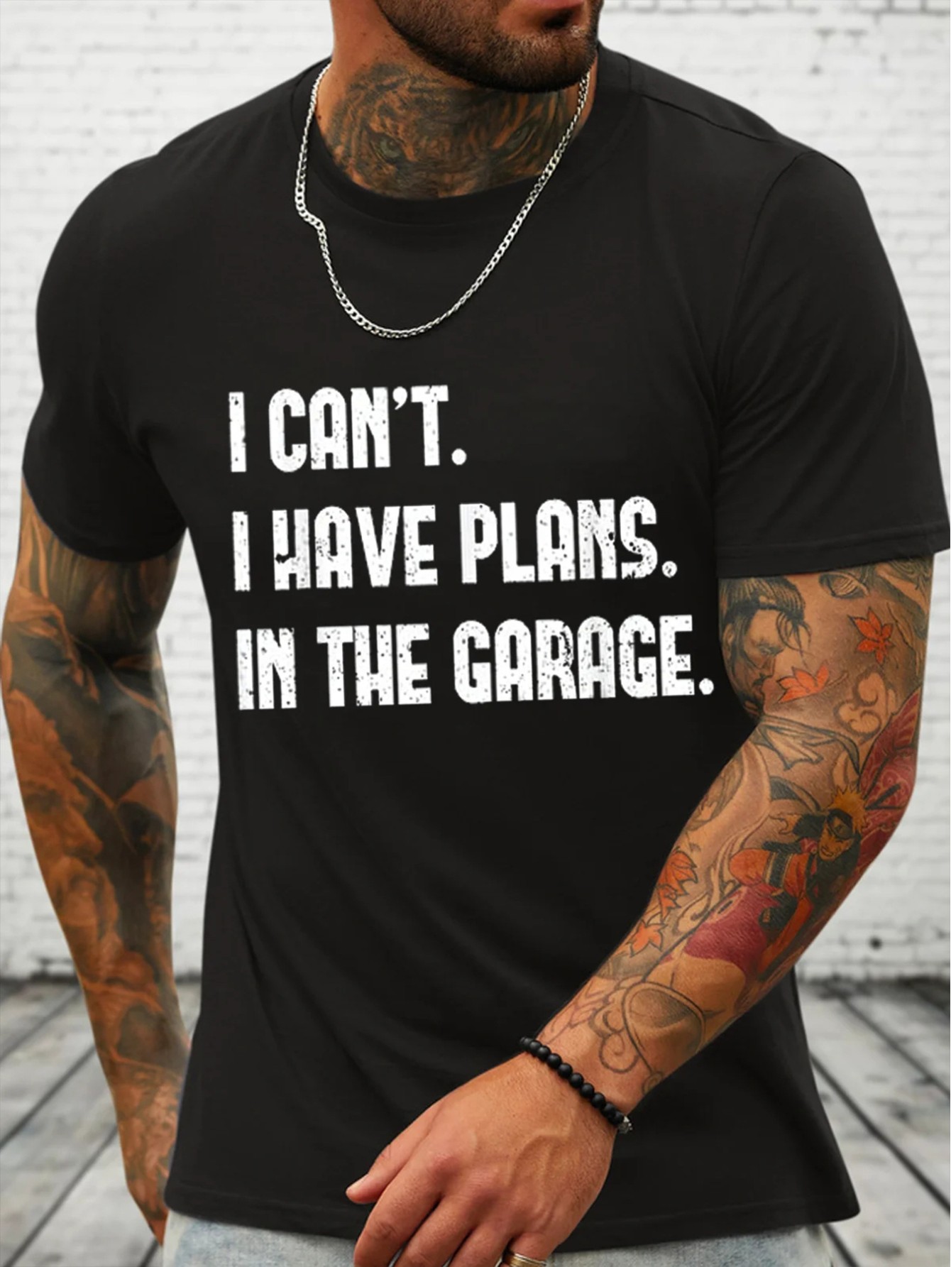 thumbnail image 2 of Men's Comfy T-shirt, Casual Fit Tees For Summer, Men's Clothing Tops For Daily Activities, 2 of 7