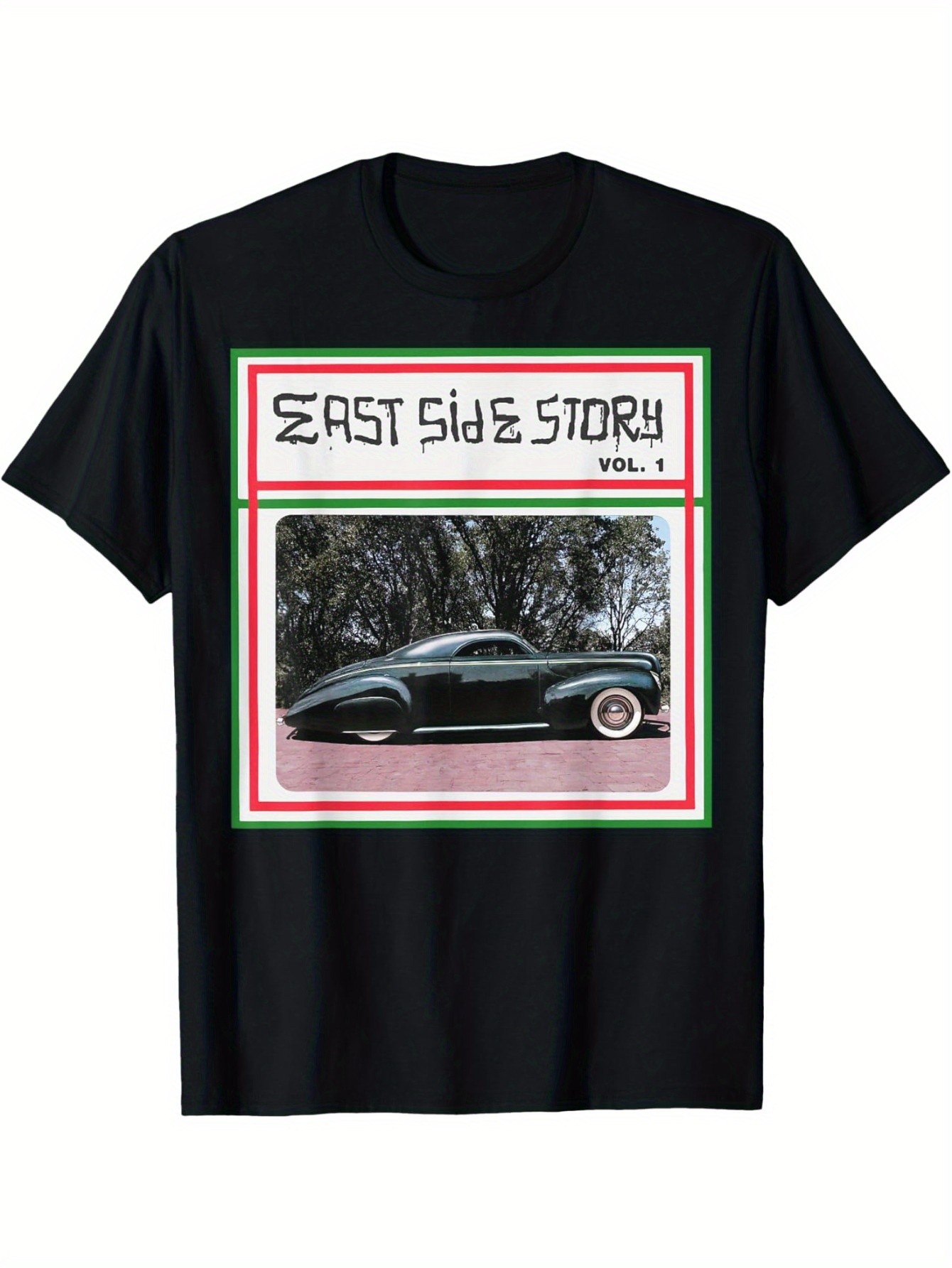 thumbnail image 2 of 1940 Mercury Album Cover- Low Rider Kustom Lead Sled Hot Rod T-Shirt, 2 of 7
