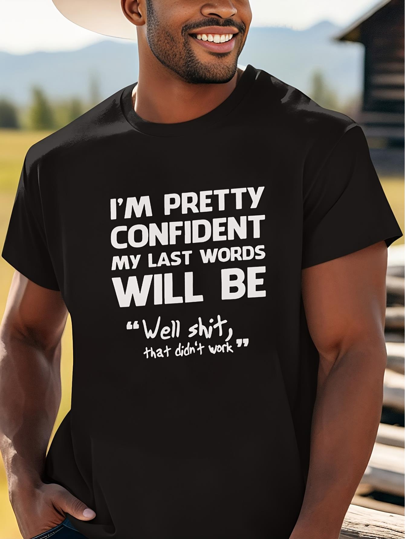 thumbnail image 2 of [Graphic Print Tee] Comfortable & Stylish Mens Graphic Print T-Shirt - Short Sleeve Tees Tops for Everyday Wear, 2 of 4