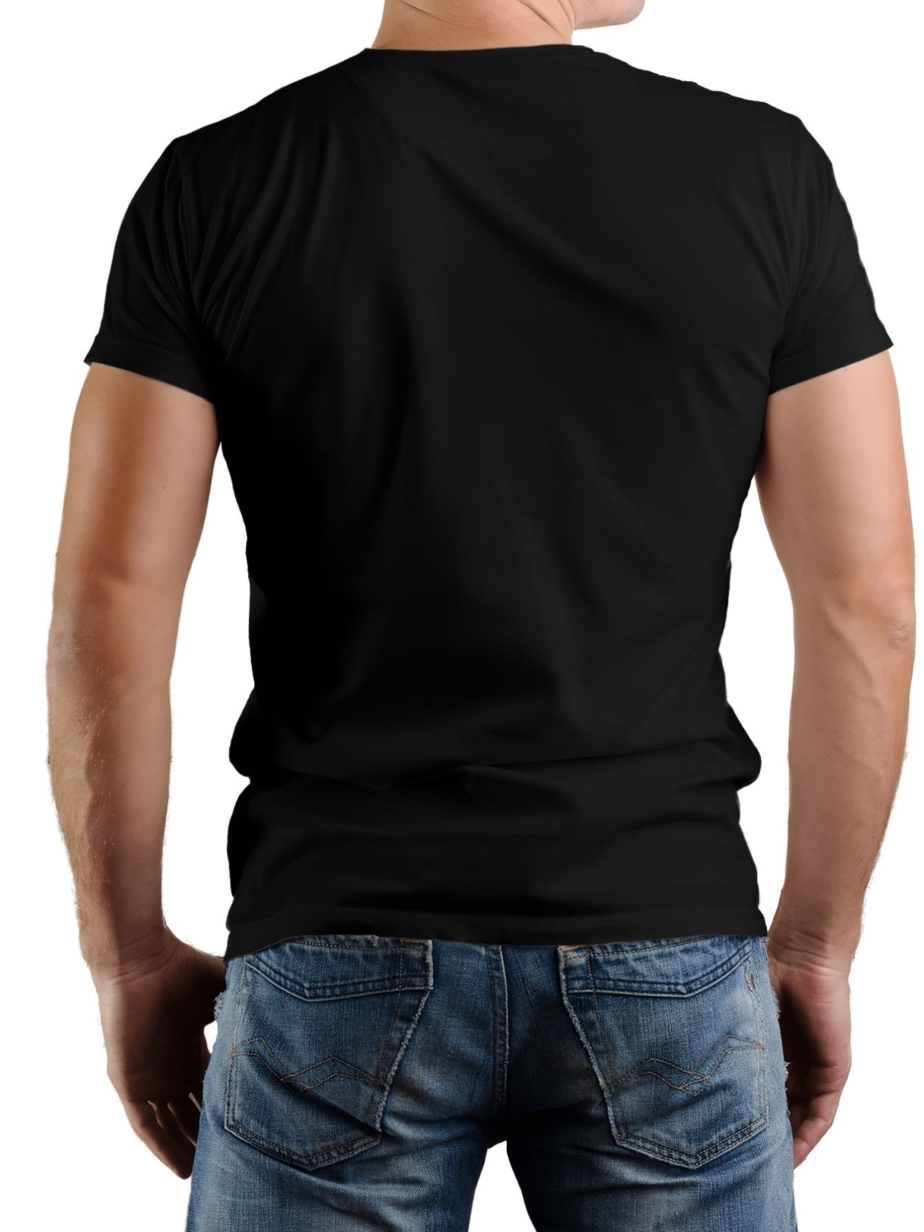 thumbnail image 3 of [Graphic Print Tee] Comfortable & Stylish Mens Graphic Print T-Shirt - Short Sleeve Tees Tops for Everyday Wear, 3 of 4