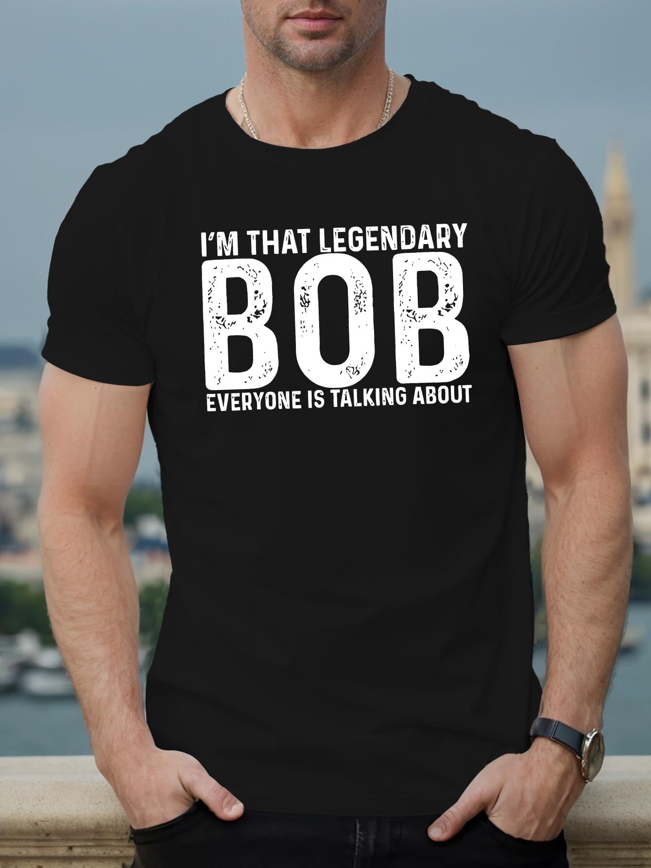 thumbnail image 1 of [Legendary BOB T-shirt] Legendary BOB Men's Short Sleeve Summer T-shirt - I M THAT, 1 of 4
