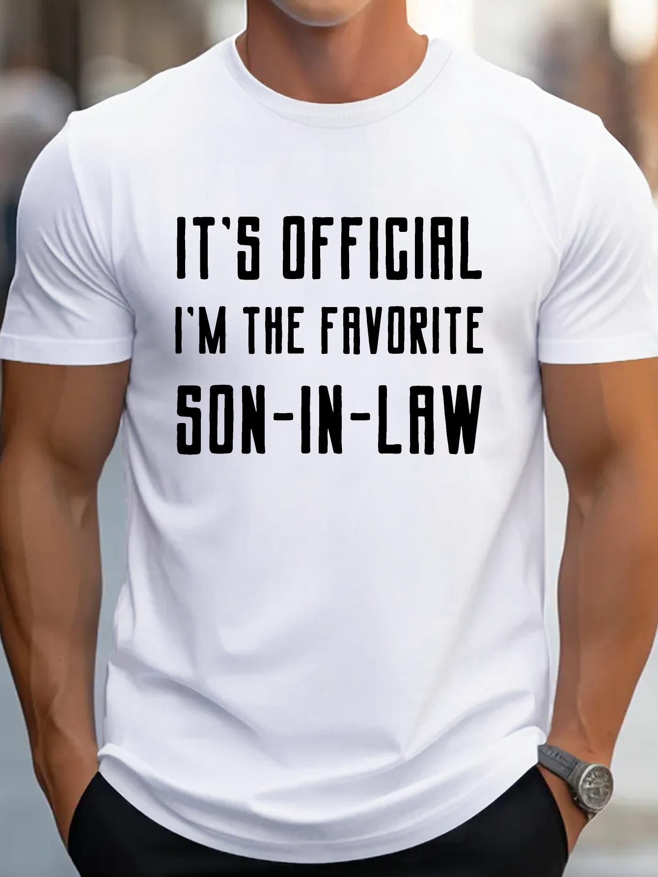 thumbnail image 1 of 1 pc, 100% cotton T-shirt, favorite son in law G500 pure cotton men's T-shirt comfort fit, 1 of 5