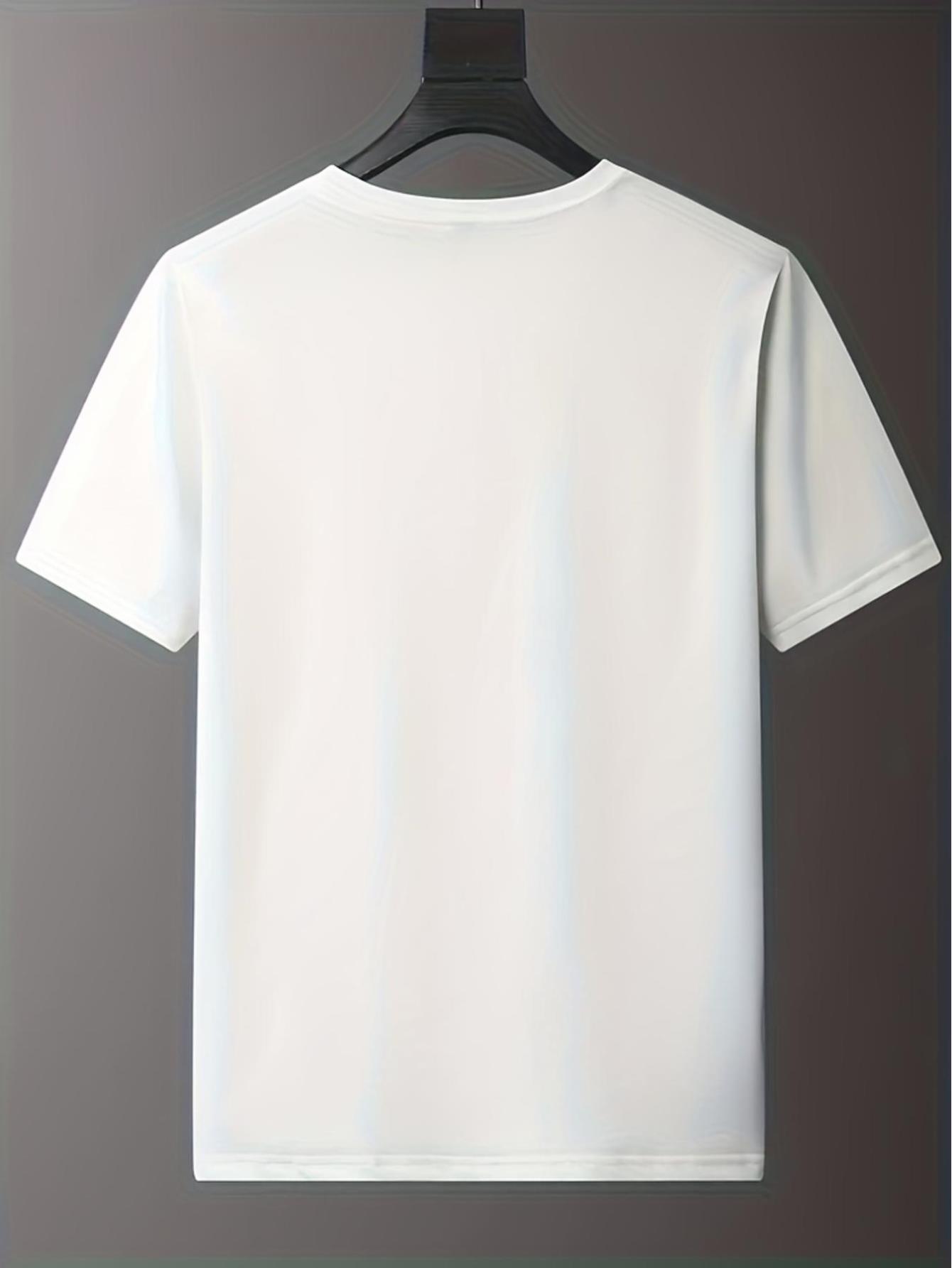 thumbnail image 2 of For Men Casual Short Sleeve Top HOLDING A BEER Print T-shirt, Summer Daily Wear, 2 of 5