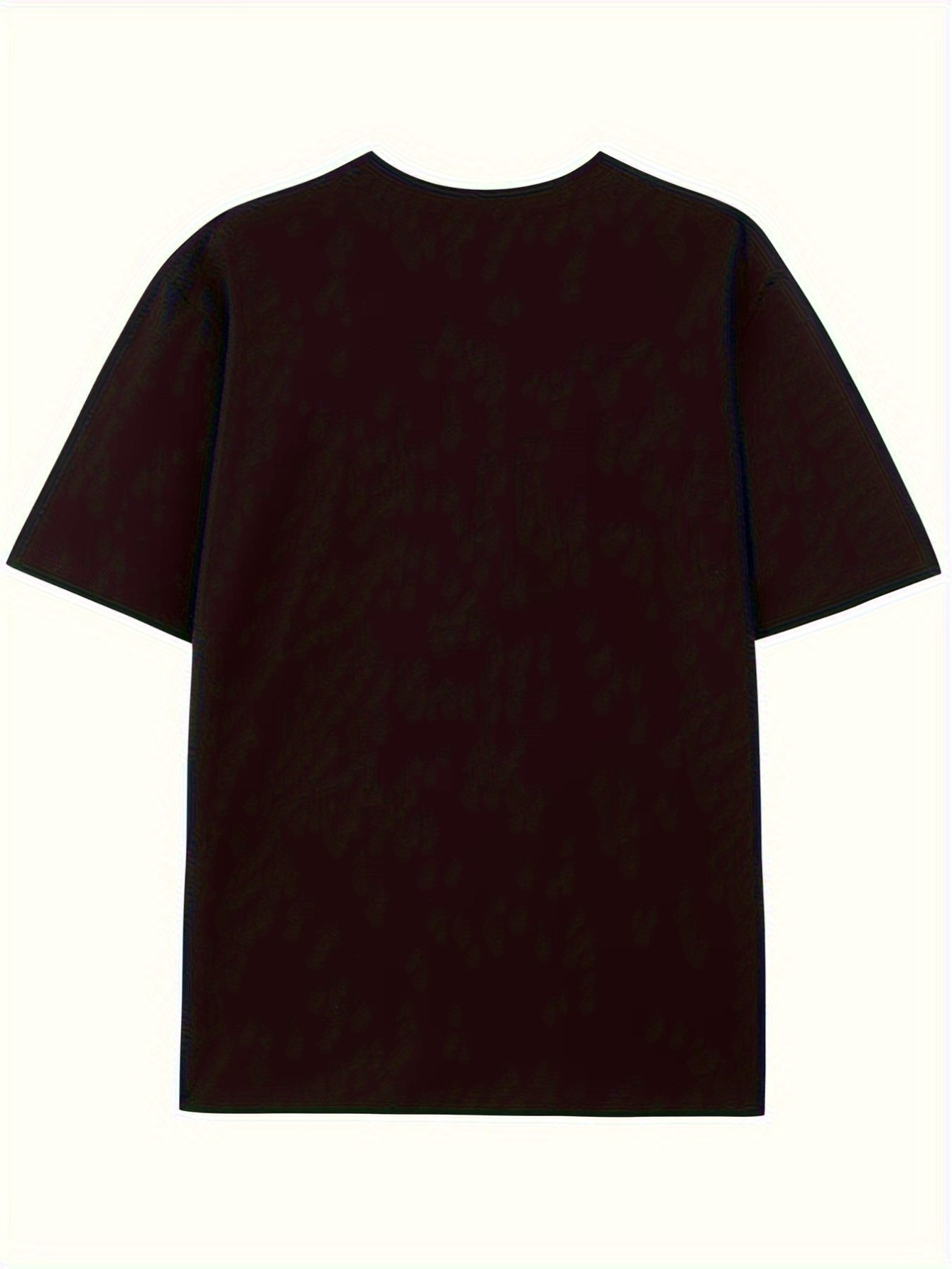 thumbnail image 2 of Vibrant Cross Print Short Sleeve T-Shirt for Men - Soft Medium Stretch Polyester Crew Neck Tee for Summer - Basics, Regular Fit, Knit Fabric, No Sheer, 2 of 5