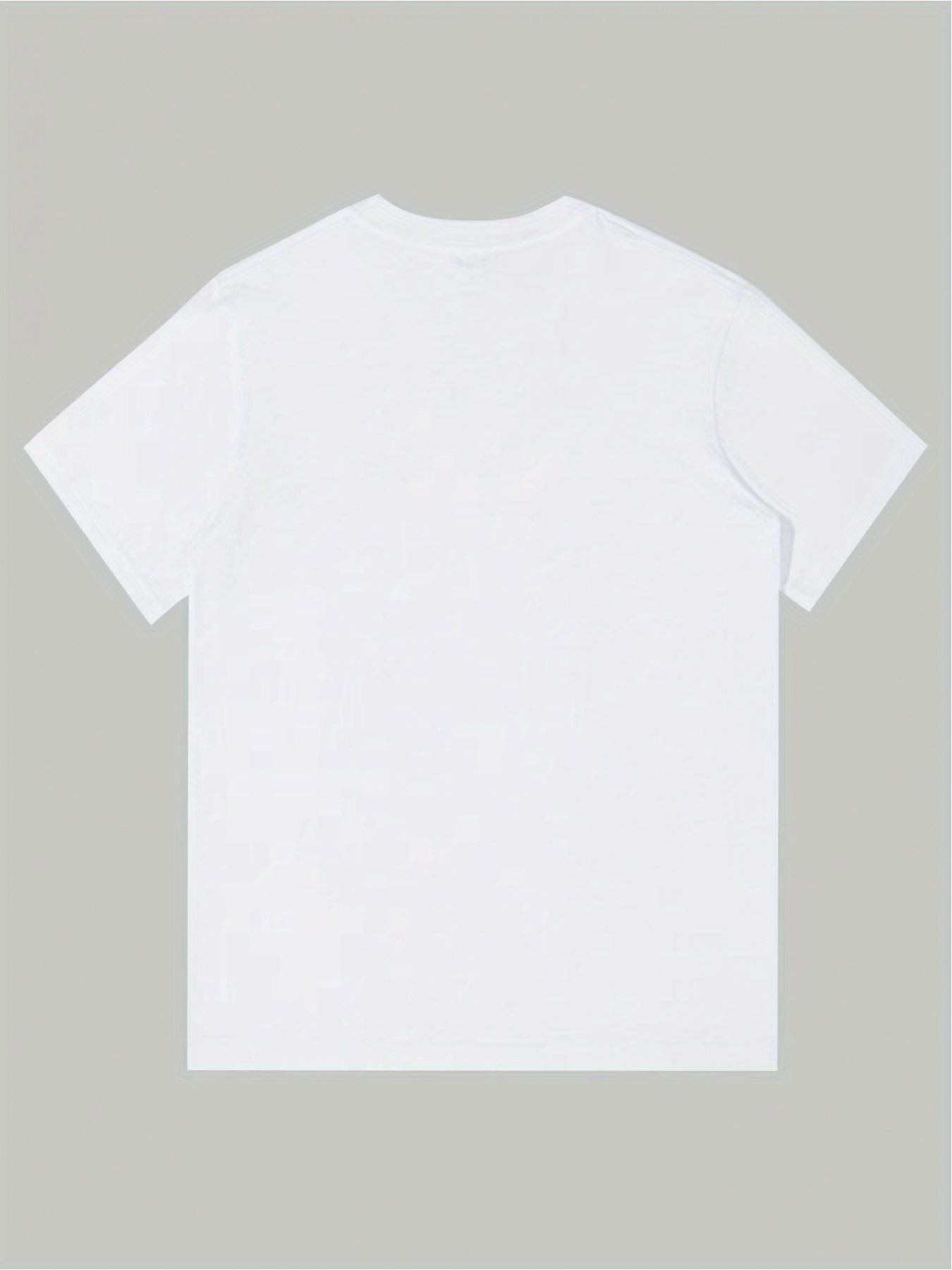 thumbnail image 2 of [Summer Jesus Printed Casual T-Shirt] Men'S Summer Slogan Jesus Printed Short Sleeve Round Neck Casual Work T-Shirt, 2 of 5