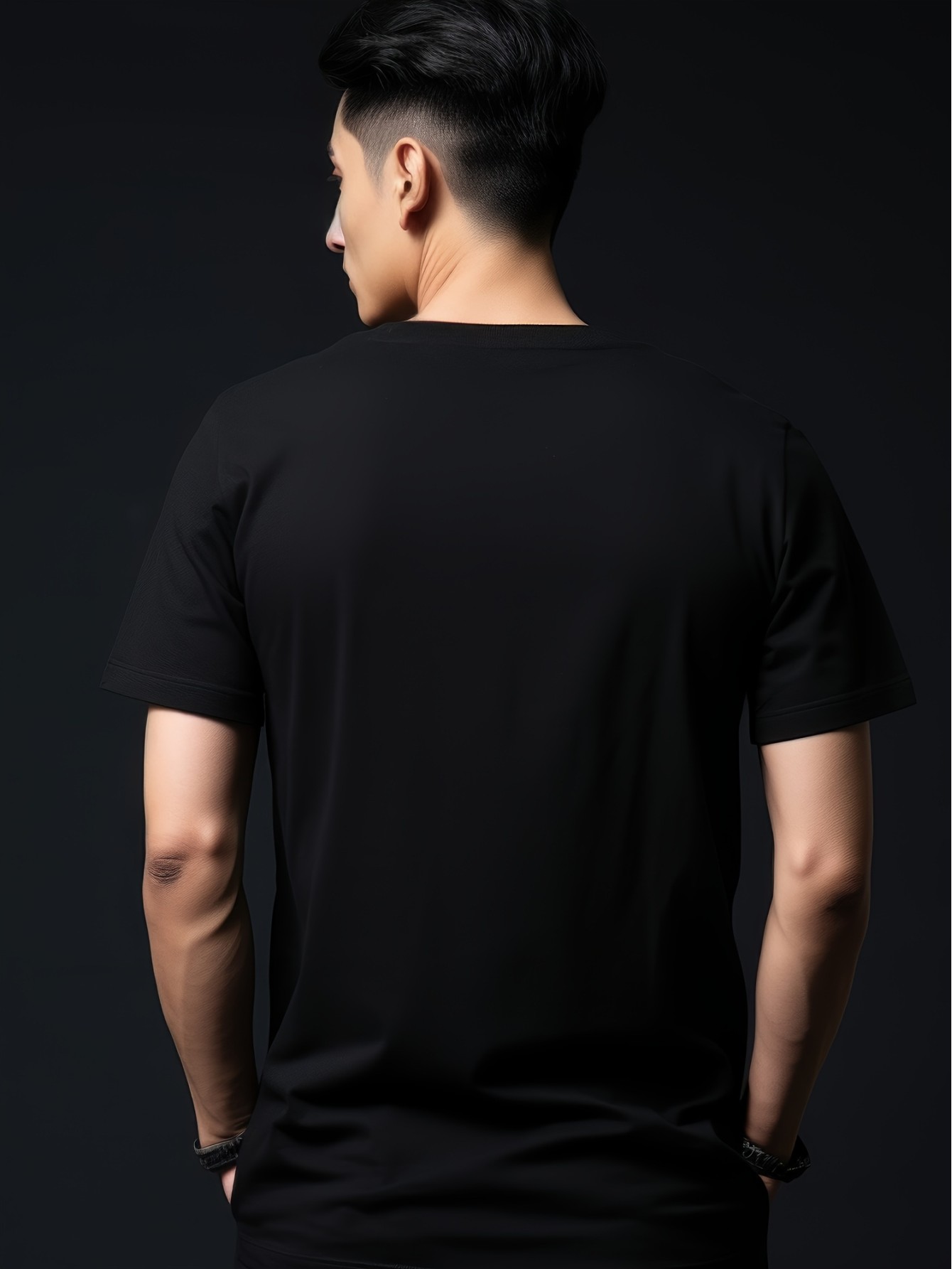 thumbnail image 2 of IF YOU NEED ME I'LL BE IN THE GARAGE, Funny T Shirts For Men, Black Graphic Tee, Cotton Crew Neck, Stylish, Soft 100% Cotton, Breathable, Ultra-Soft, Men Graphic T Shirts, Perfect For Running, Four S, 2 of 6