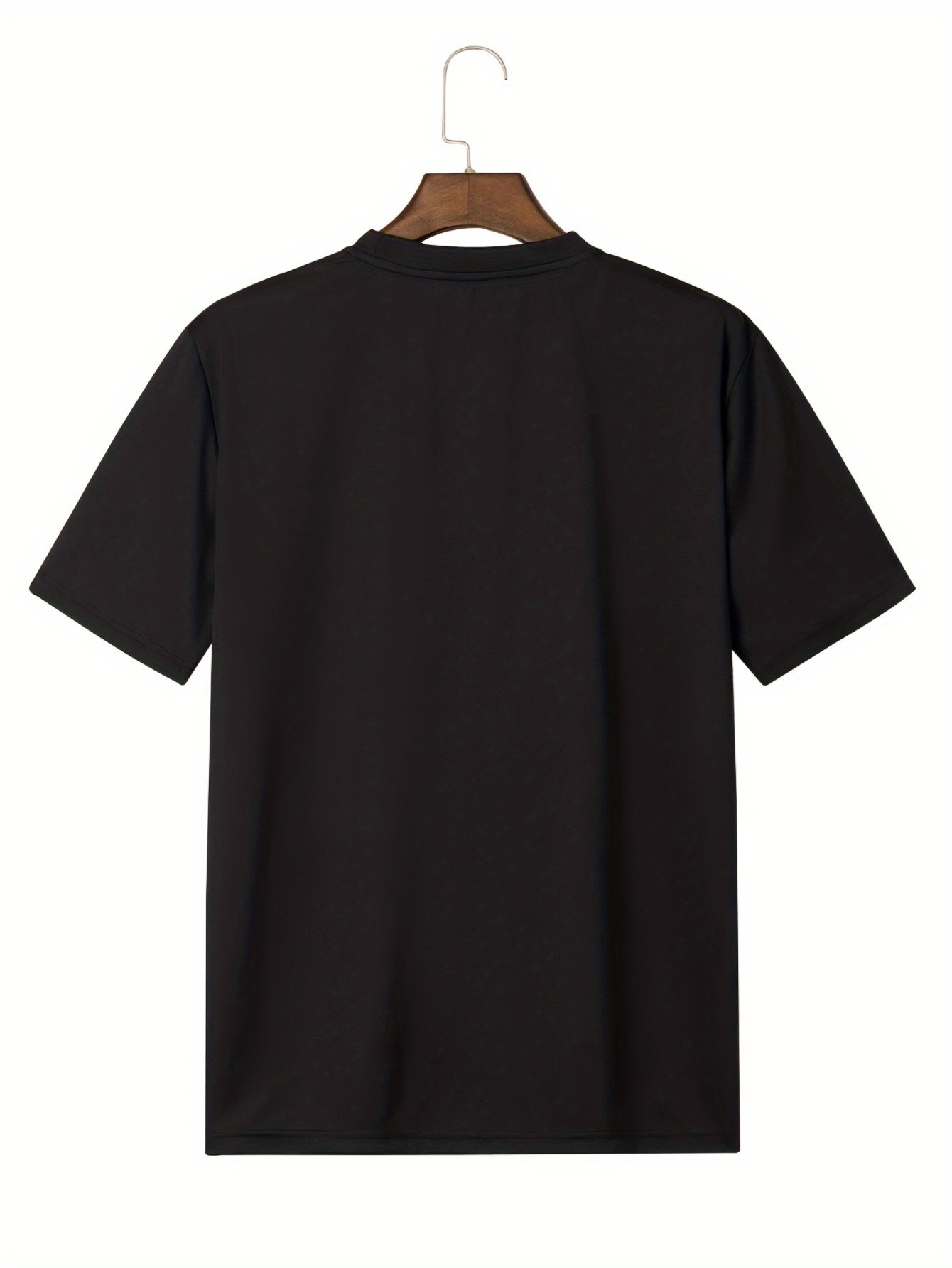thumbnail image 3 of Men's "I Turn Wood into Things" Graphic Tee - Black Cotton Crewneck T-Shirt with Superpower Design, Casual Fit, Machine Washable, All-Season Wear, Festive Graphic Tee | Trendy Casual Top | Machine Wa, 3 of 7