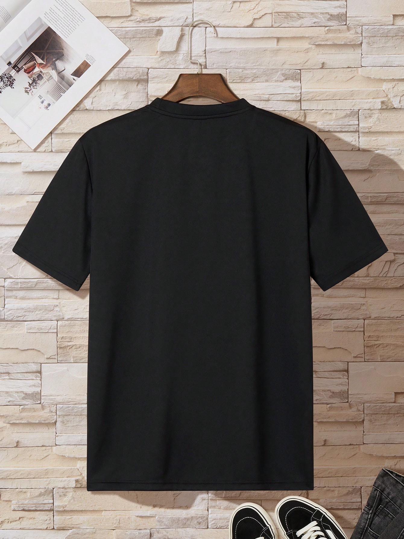 thumbnail image 2 of Manfinity Dauomo Men's Baseball Printed Round Neck Short Sleeve T-Shirt, 2 of 6