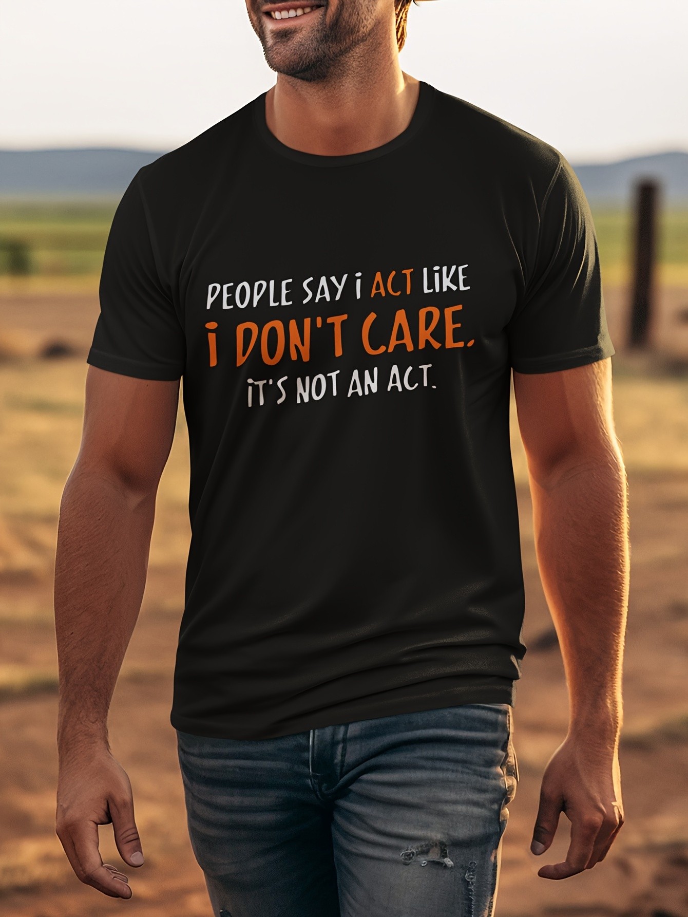 thumbnail image 3 of Mens T Shirt - Short Sleeve Crew Neck Soft Fitted Tees Fresh Classic Tshirts, 3 of 6