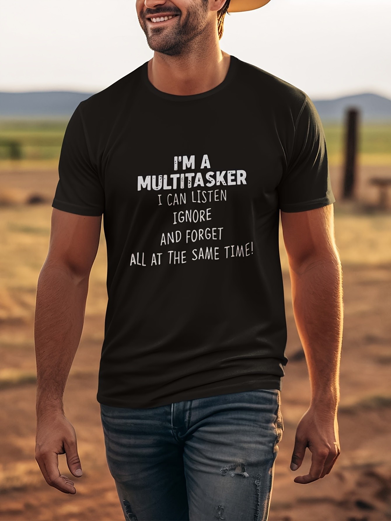 thumbnail image 2 of [Fresh Classic Tees] Soft Fitted Crew Neck T Shirt - Mens Short Sleeve Classic Tees, 2 of 6