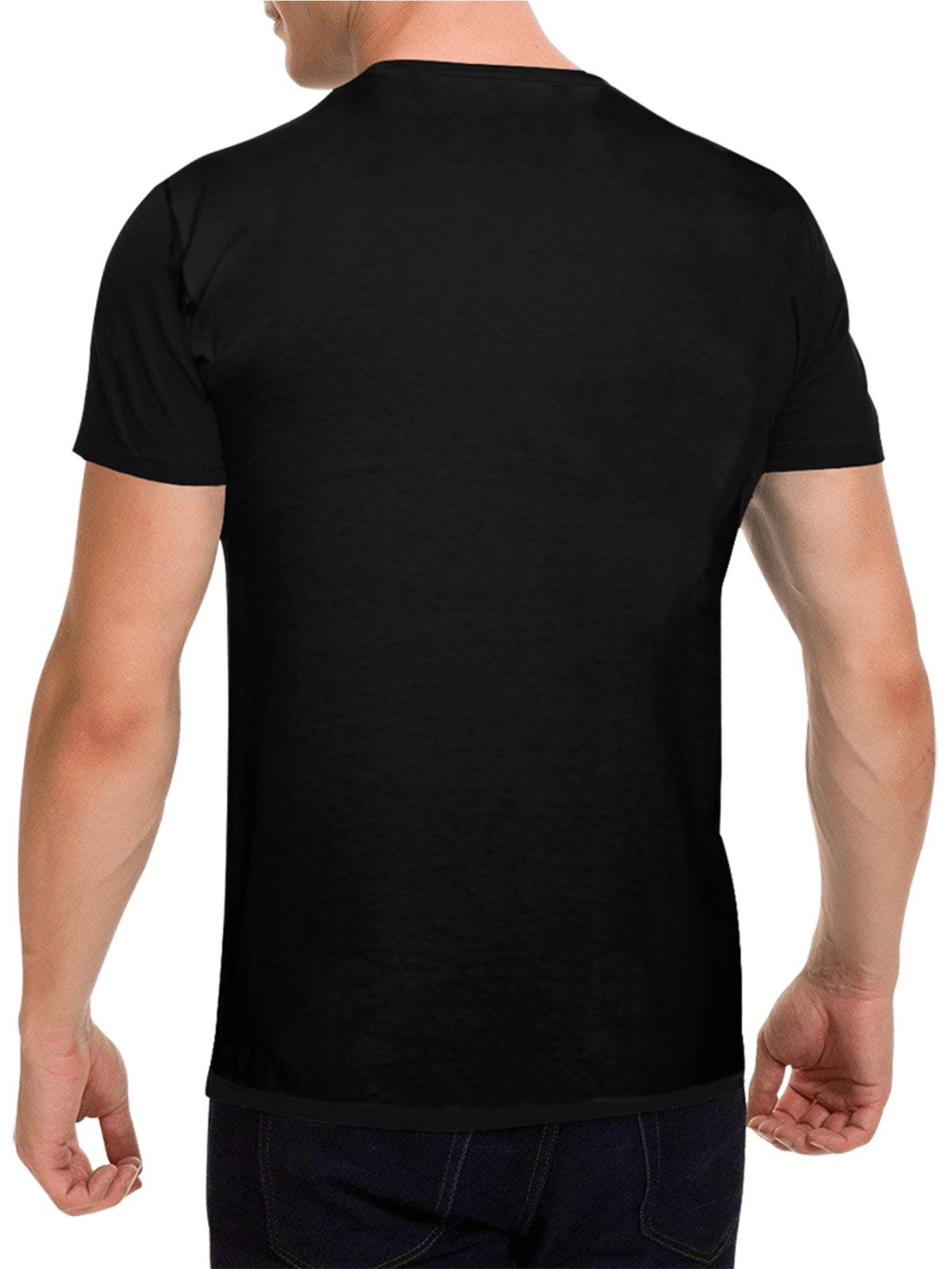 thumbnail image 3 of Kokopelli Dancing Graphic Tee - 100% Cotton, Perfect Gift for Men, Dad, Husband, Grandpa - Casual Round Neck T-Shirt in Black, Sizes S-XXXL, 3 of 6