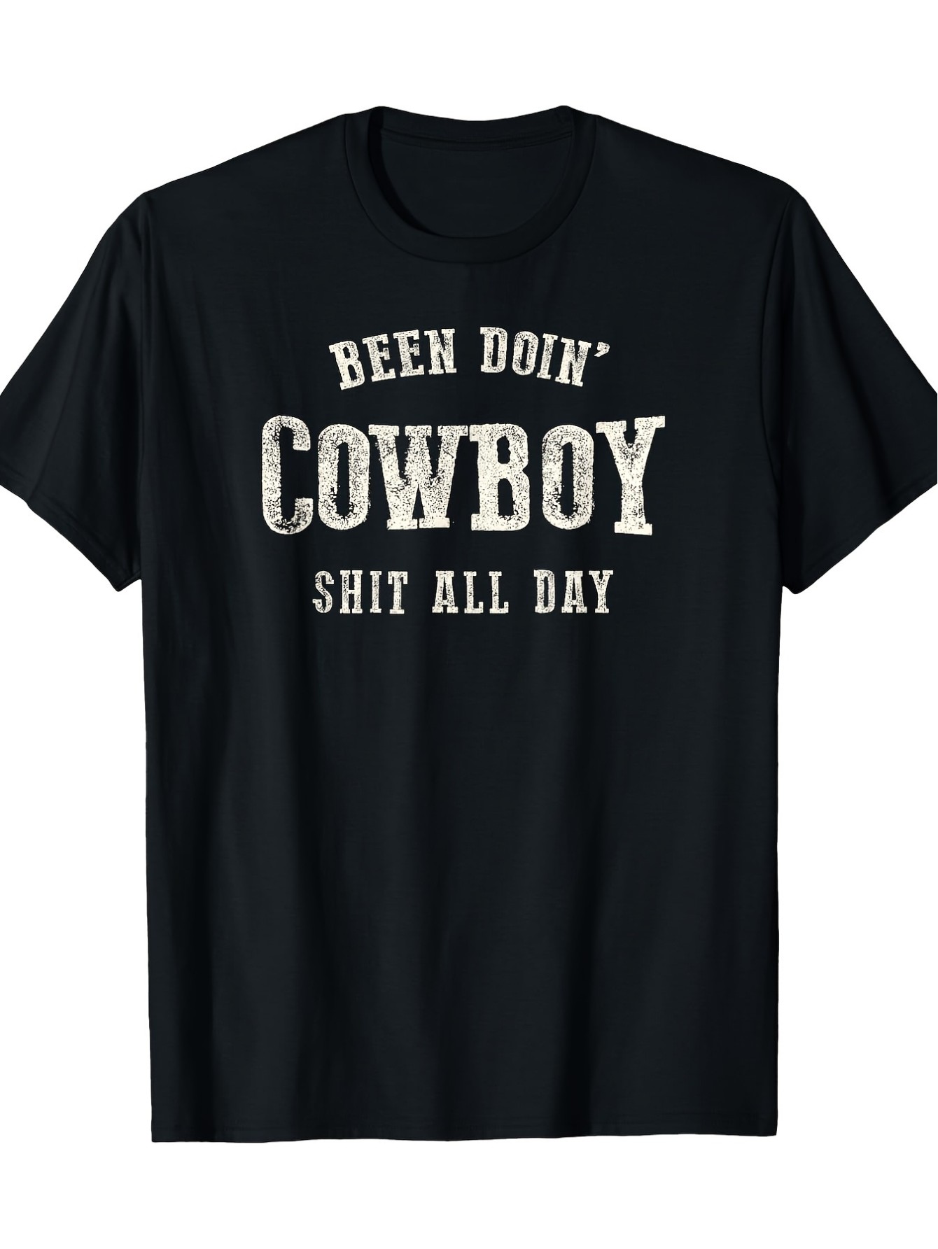 thumbnail image 2 of Been Doing Cowboy Stuff Western Rodeo American T-Shirt - 220g, 2 of 7