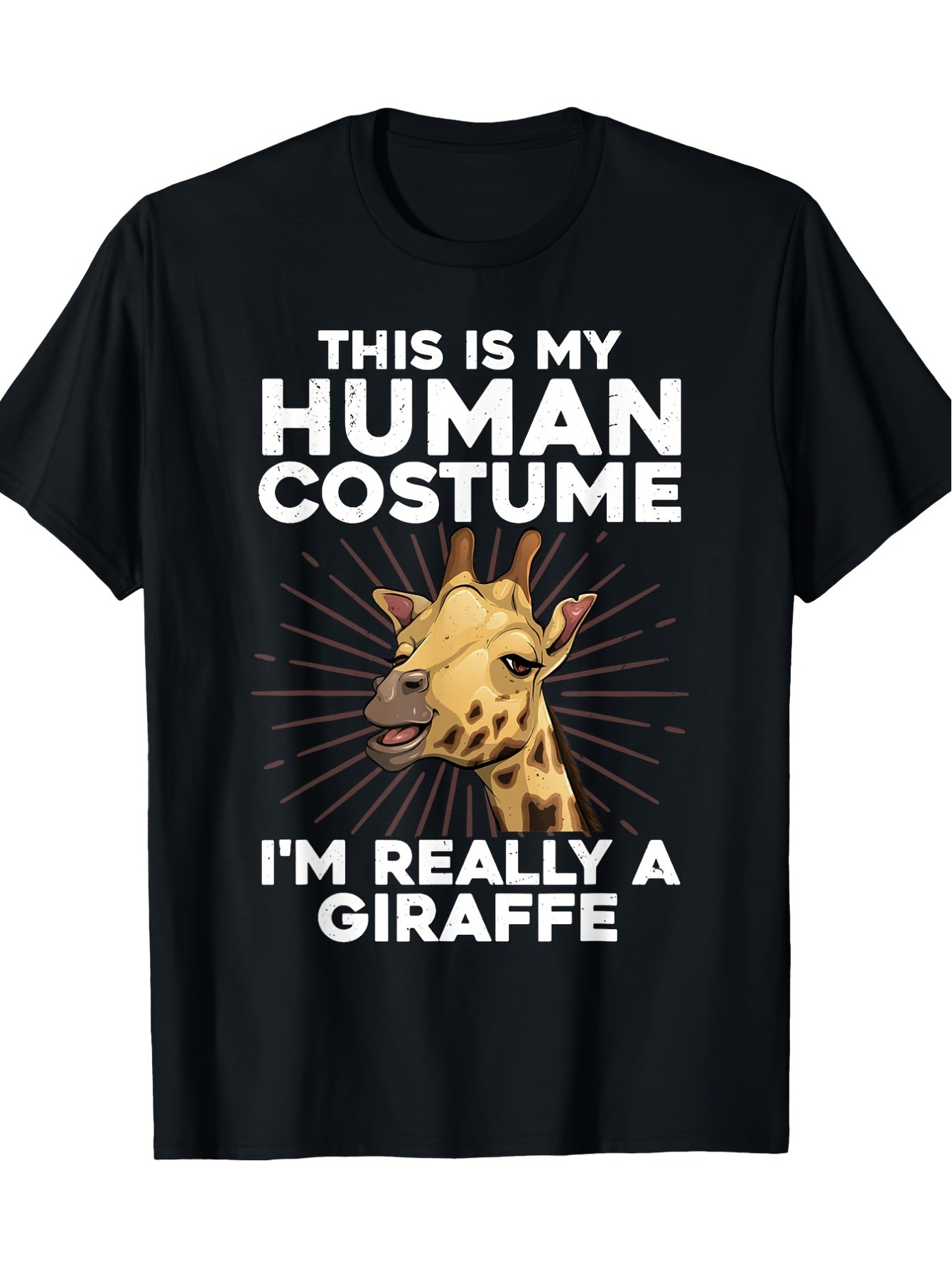 thumbnail image 2 of Cool Giraffe For Men Women Zoo Animal Lovers Safari Wildlife T-Shirt - 220g, 2 of 7