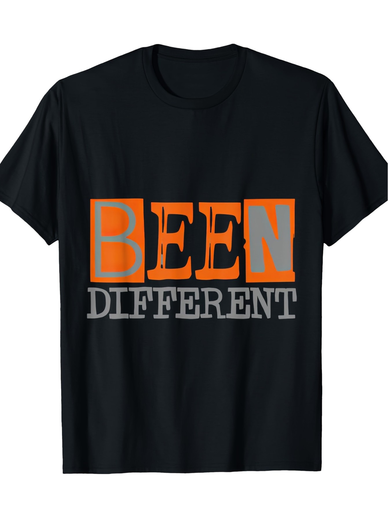 thumbnail image 2 of [Olive Army Solar T-Shirt] Olive Army Solar Orange Color Match Men's T-Shirt - 220g, 2 of 7