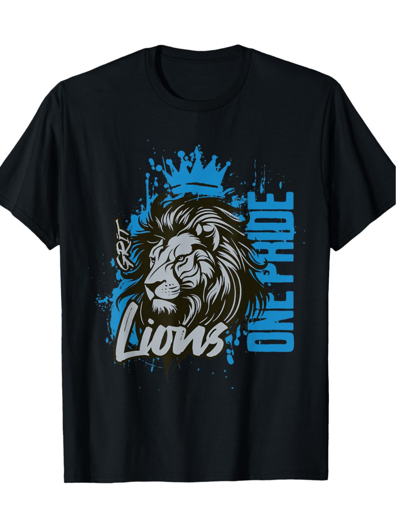 thumbnail image 2 of [Vintage Quote Grit Lion Tee] Funny Retro Christian Lover Vintage Quote Grit Lion T-Shirt - 100% Cotton, 220g, 2 of 7