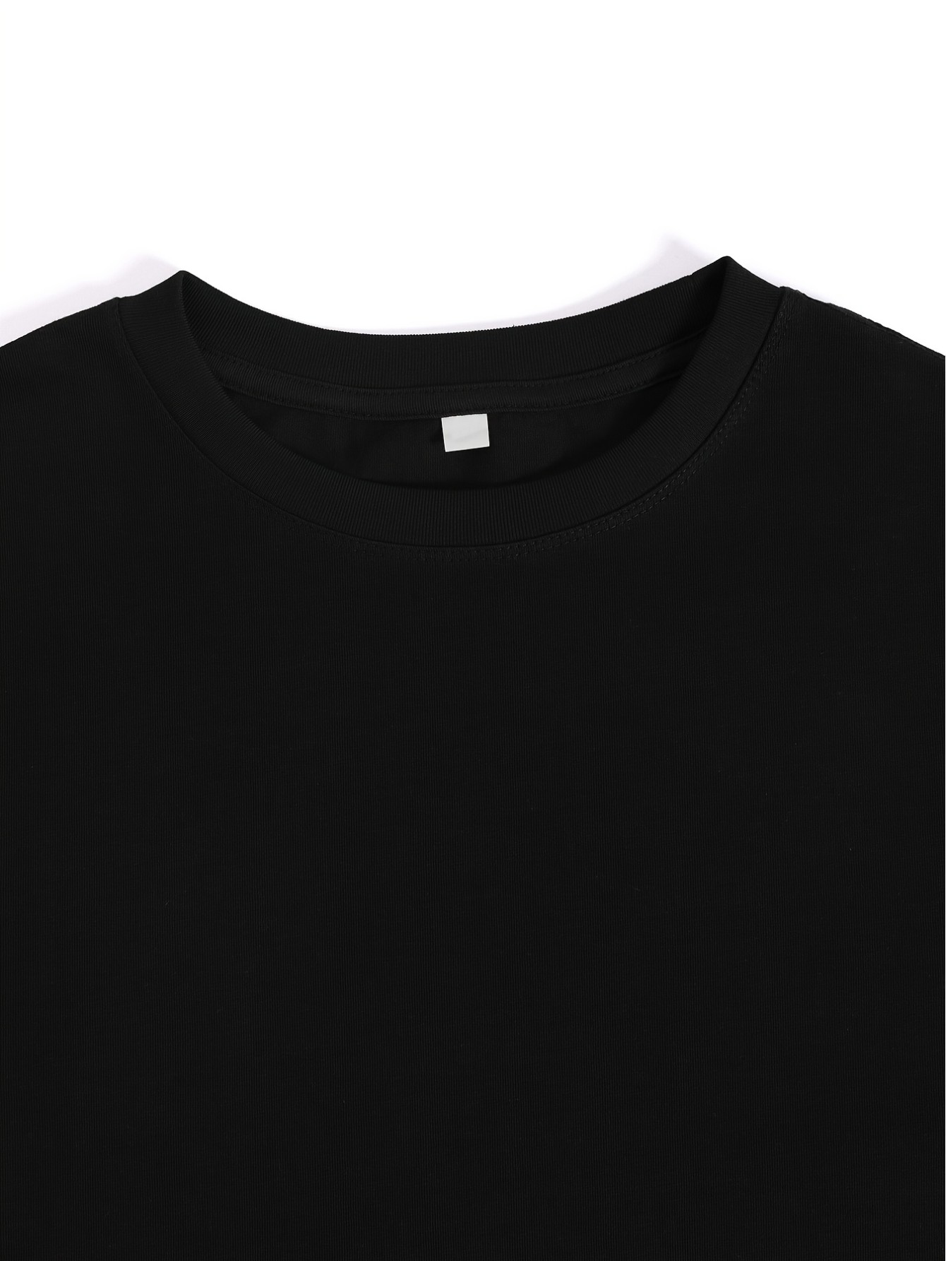thumbnail image 4 of Men's Cotton Crew Neck T-Shirt, Casual Short Sleeve Pullover with "I Am The Warranty" Print, All-Season Knit Fabric Tee for Weekend Casual Wear, Oversized T Shirt, 4 of 7