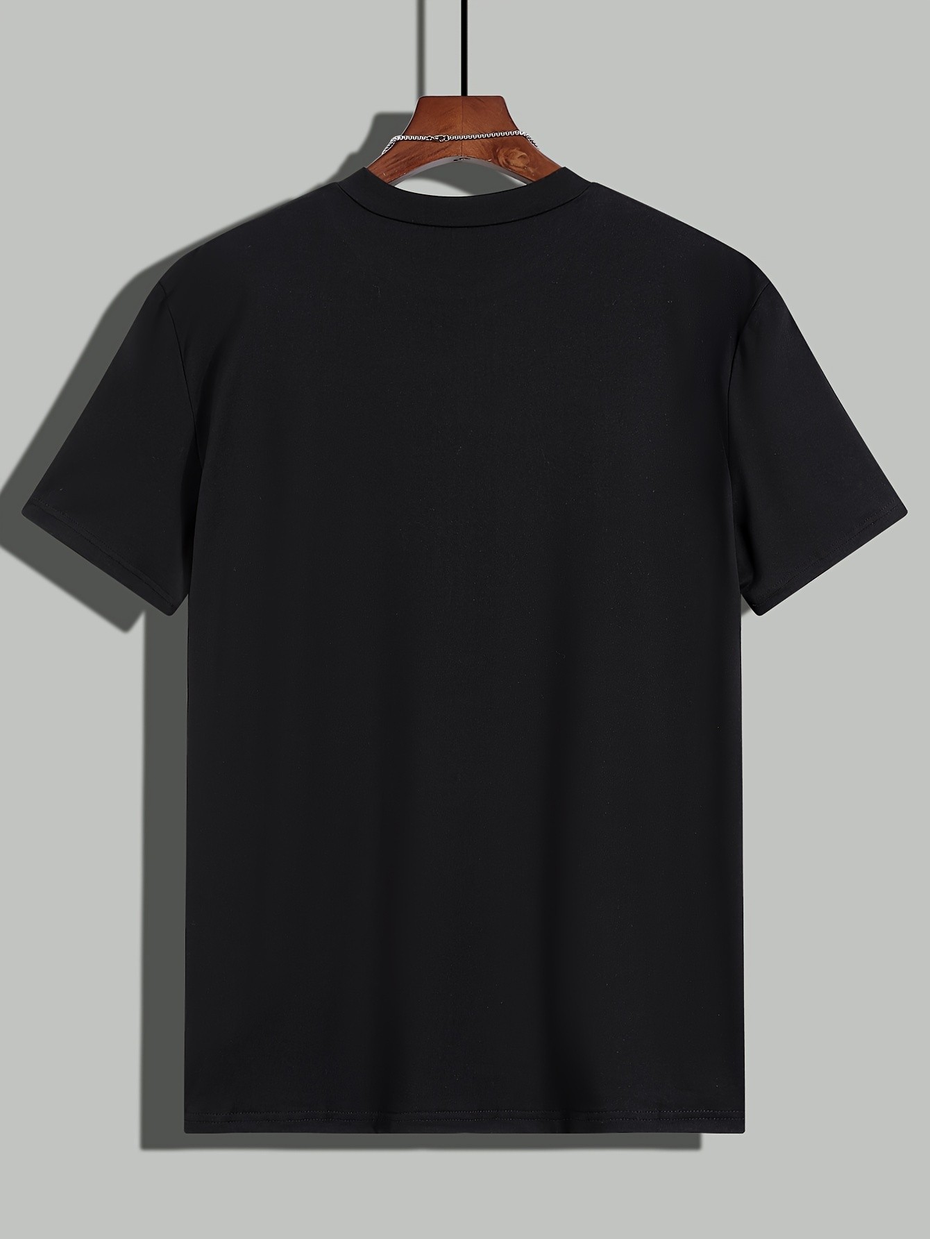 thumbnail image 3 of MBDMBD Men's Trendy Guitar Print T-Shirt - Casual Crew Neck, Short Sleeve, Breathable Polyester Blend, Machine Washable - Perfect for Summer, 3 of 6