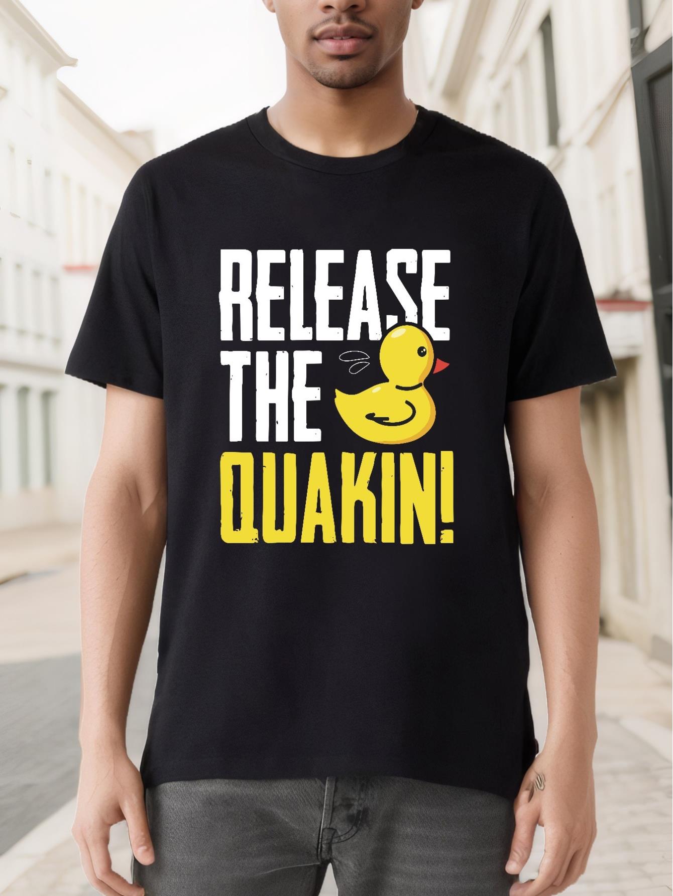 thumbnail image 1 of elease The Quackin Shirt Graphic Rubber Duck Funny T-Shirt, 1 of 6