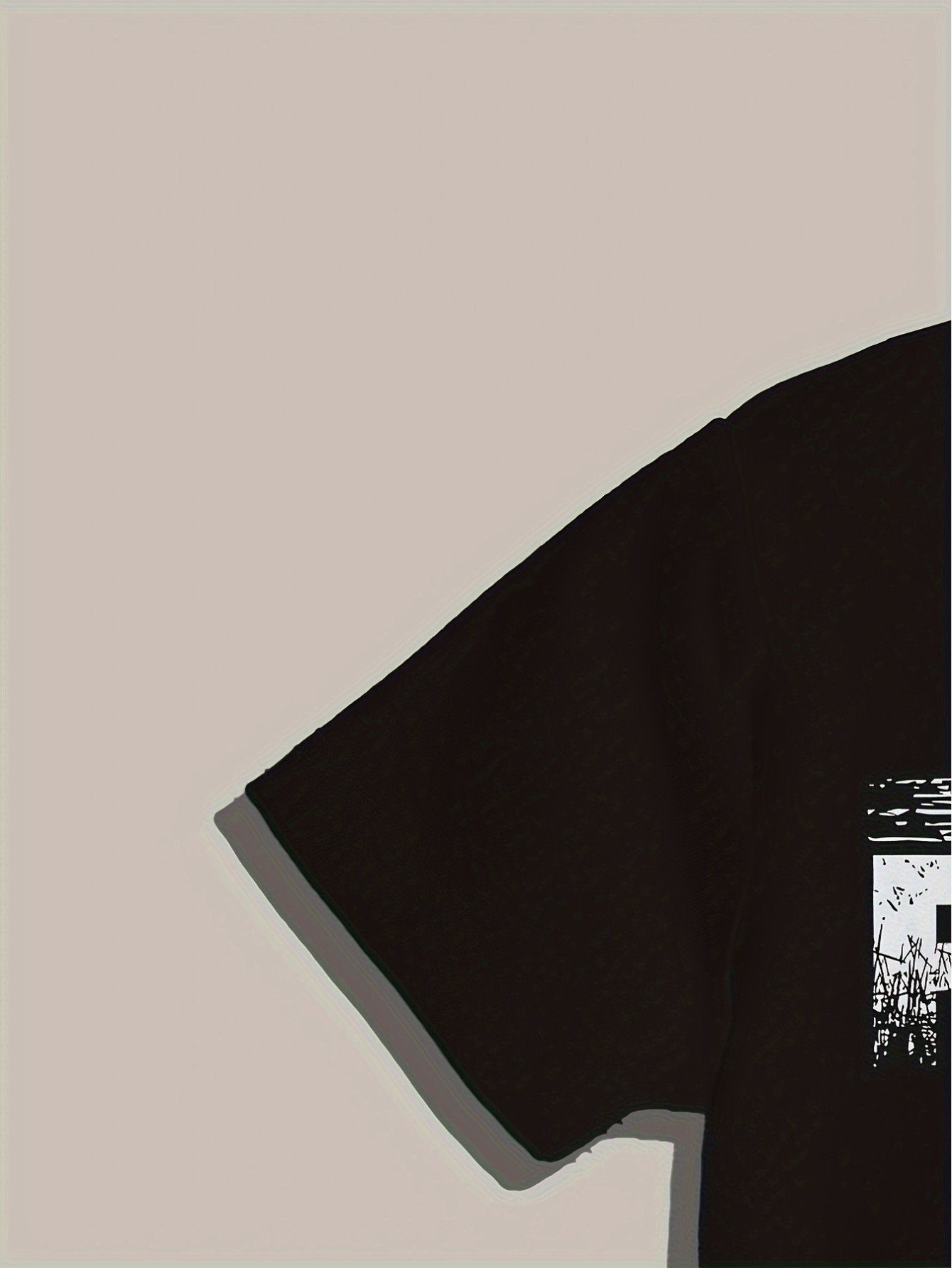 thumbnail image 2 of Mens Graphic Print Crew Neck T-Shirt - Soft Slight Stretch Polyester Fabric, Short Sleeve, Regular Fit, Geometric Pattern, Casual Summer Tee for Outdoor - Hand Wash or Dry Clean, No Sheer, 2 of 5