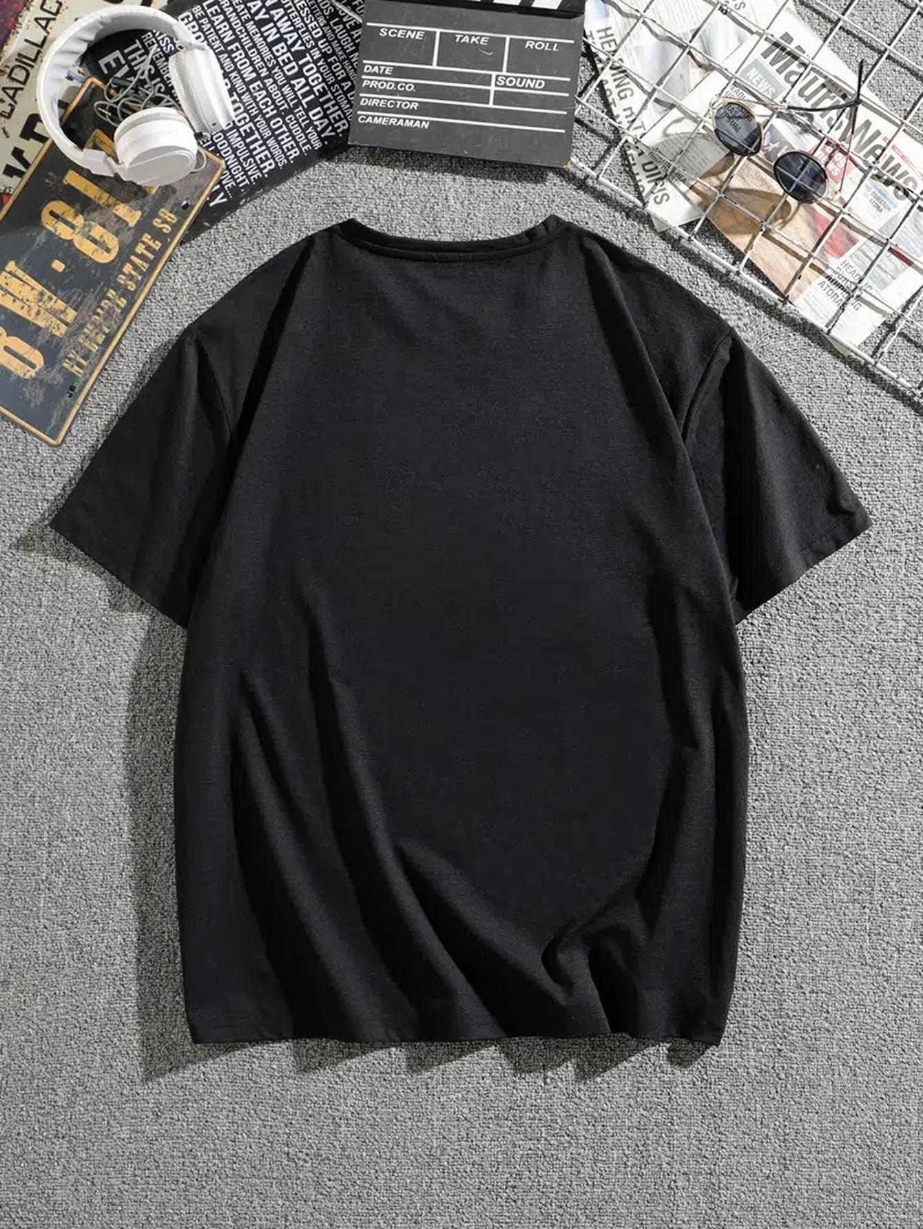 thumbnail image 2 of Plus Size Men's Casual Graphic Tees For Summer, St. Patrick's Day Crew Neck Oversized T-shirts, Trendy Chic Outfit Men's Clothings, 2 of 5