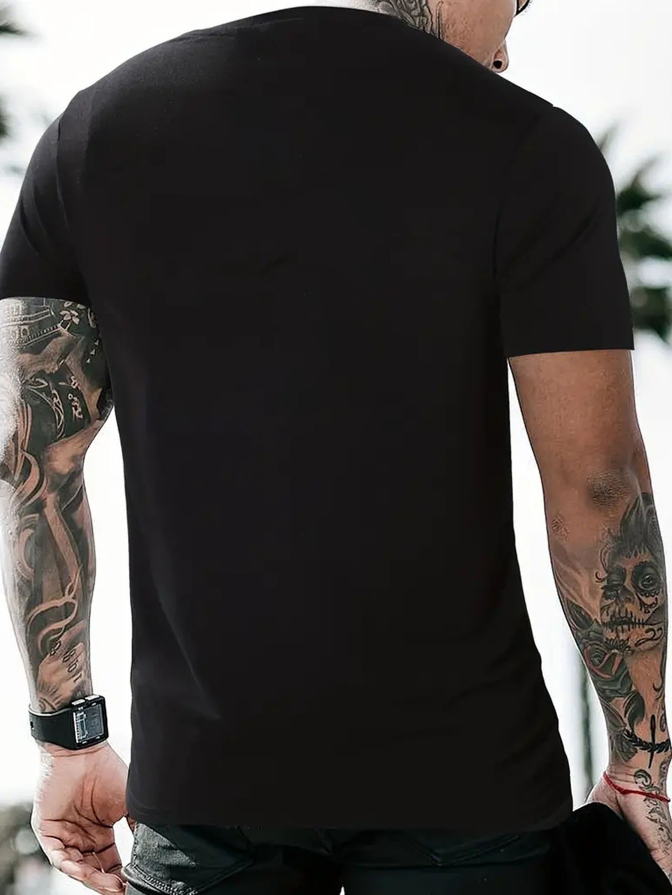 thumbnail image 2 of Australian Summer Cool and Comfortable New Short Sleeve Fashion Brand Novelty Casual Funny Digital Printing Kangaroo Pattern Pullover Adult Men's 3DT Shirt, 2 of 3
