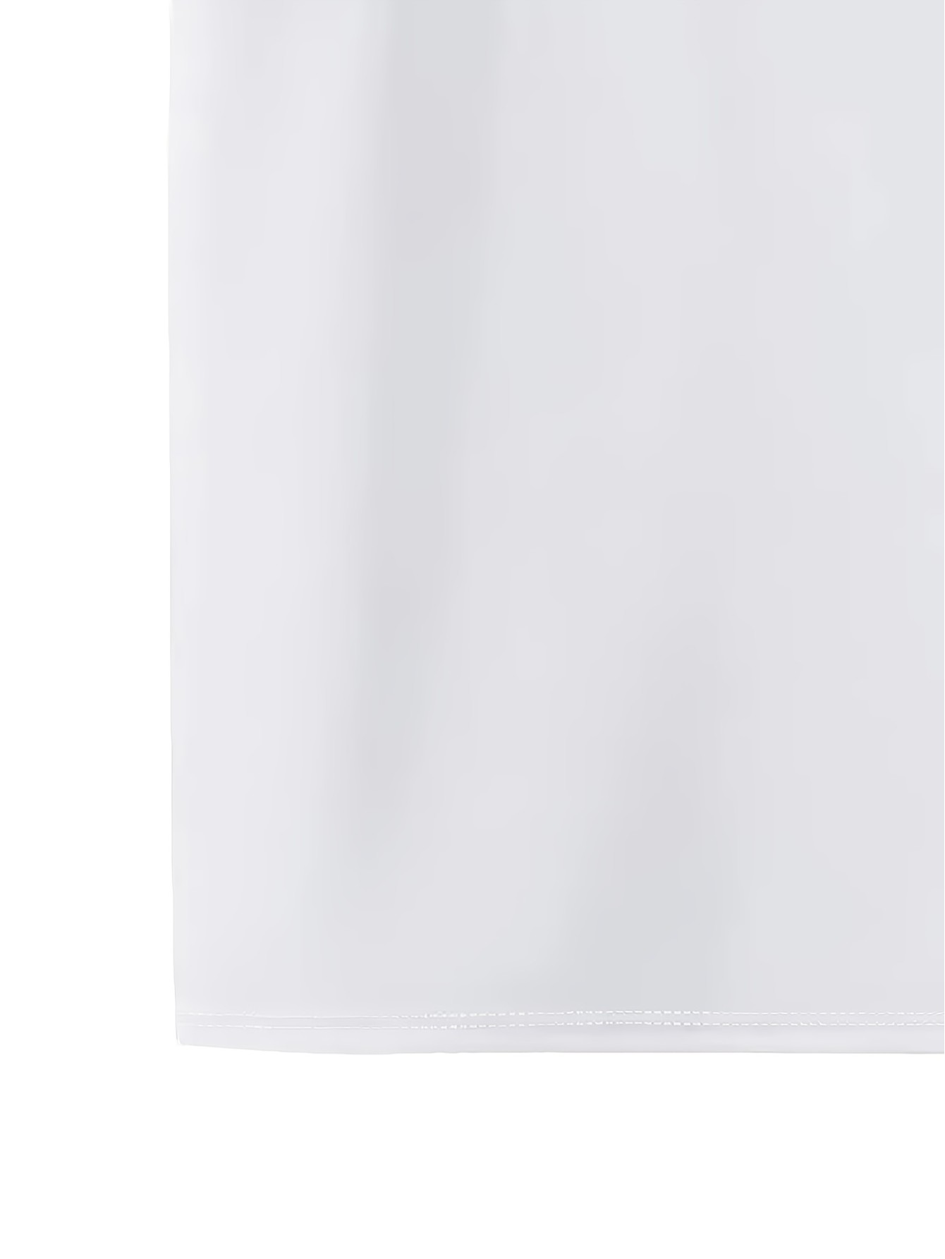 thumbnail image 4 of Men's Casual White T-Shirt - "ONE" Graphic Print, Polyester, Crew Neck, Short Sleeve, Machine Washable, Ideal for Summer Leisure Activities, 4 of 6