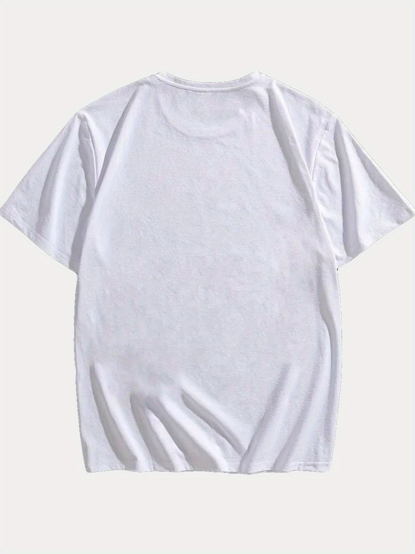 thumbnail image 2 of Men'S Casual Crew Neck T-Shirt with "I Never Question My Wife'S Choices Because I'm One of Them" Print, Slight Stretch, Regular Fit, Summer Short Sleeve Tee - Geometric Pattern, 2 of 5