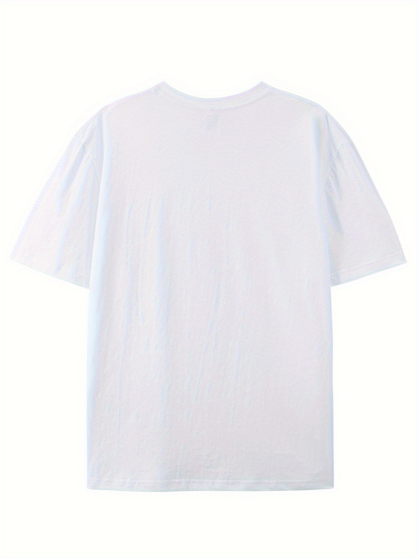 thumbnail image 4 of Simple and fashionable printed men's round neck short sleeved T-shirt, comfortable and breathable casual sports top suitable for spring and summer vacation and leisure vacation, 4 of 8