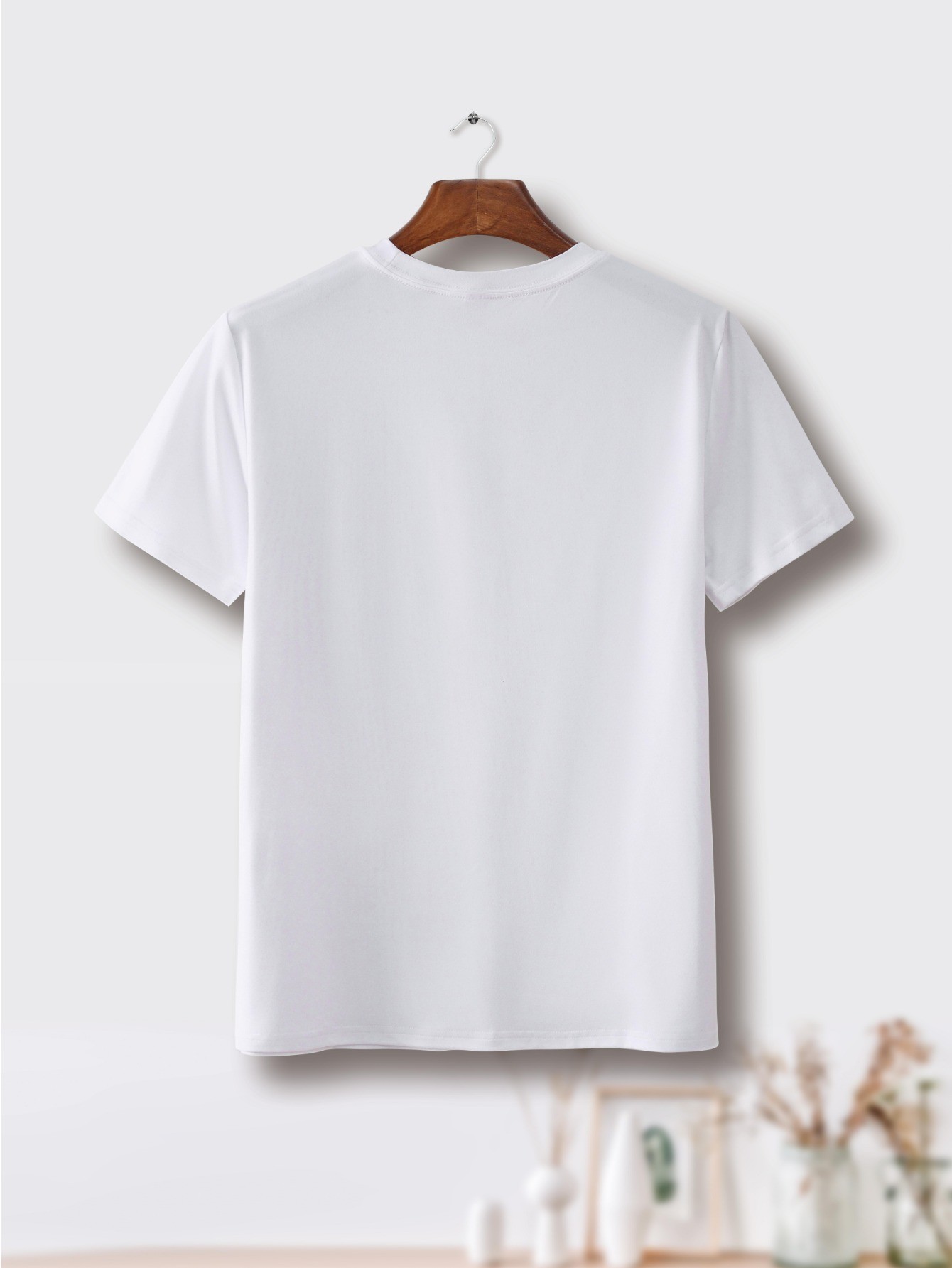 thumbnail image 2 of Men's Fashion Casual T-Shirt, Geometric Print, Regular Fit, Short Sleeve, Round Neck, Summer , No Padding, Pullover Style, for Everyday Wear, 2 of 5
