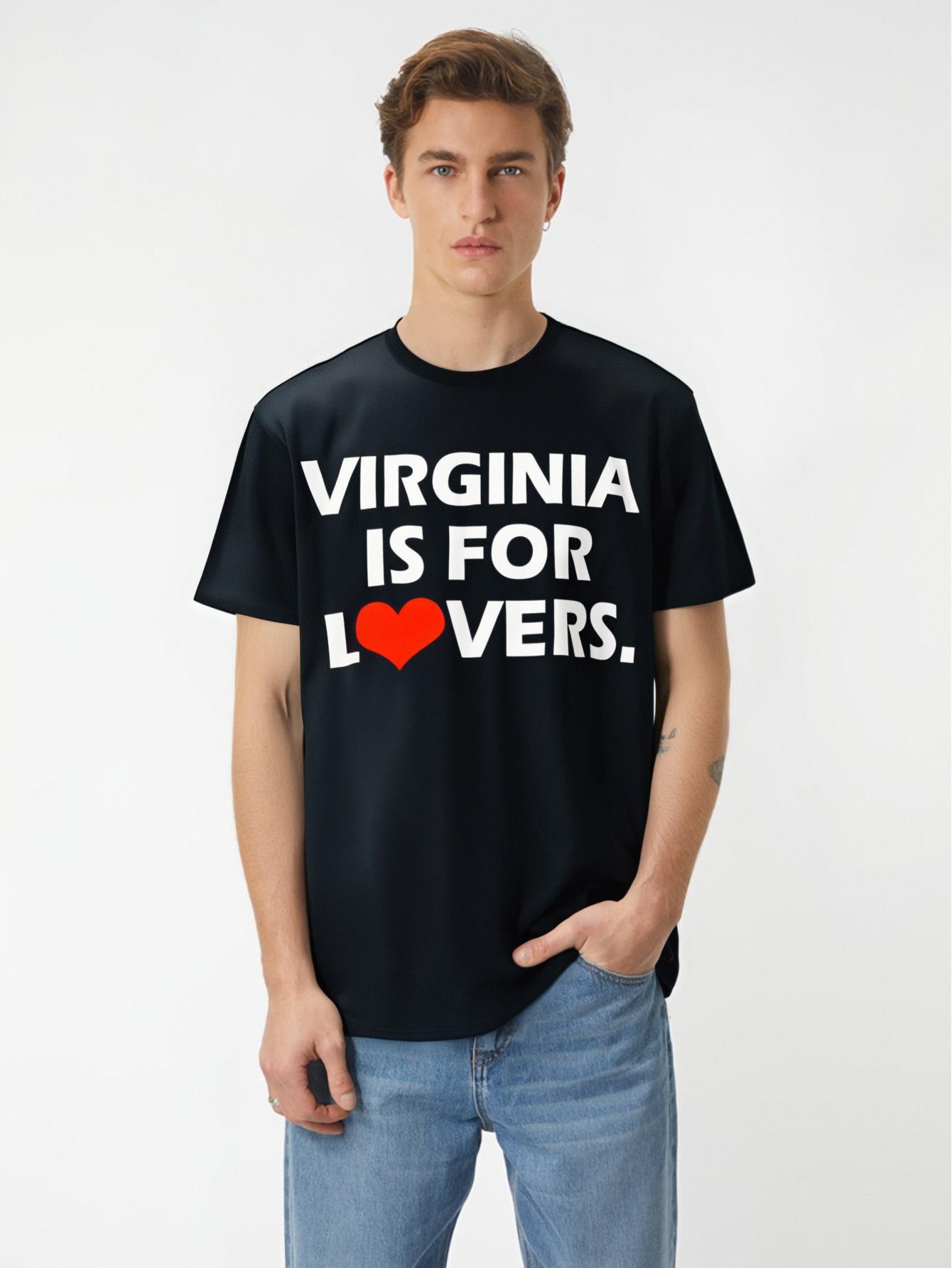 thumbnail image 1 of Virginia Is For The Lovers Shirt funny cool t-shirt, 1 of 4