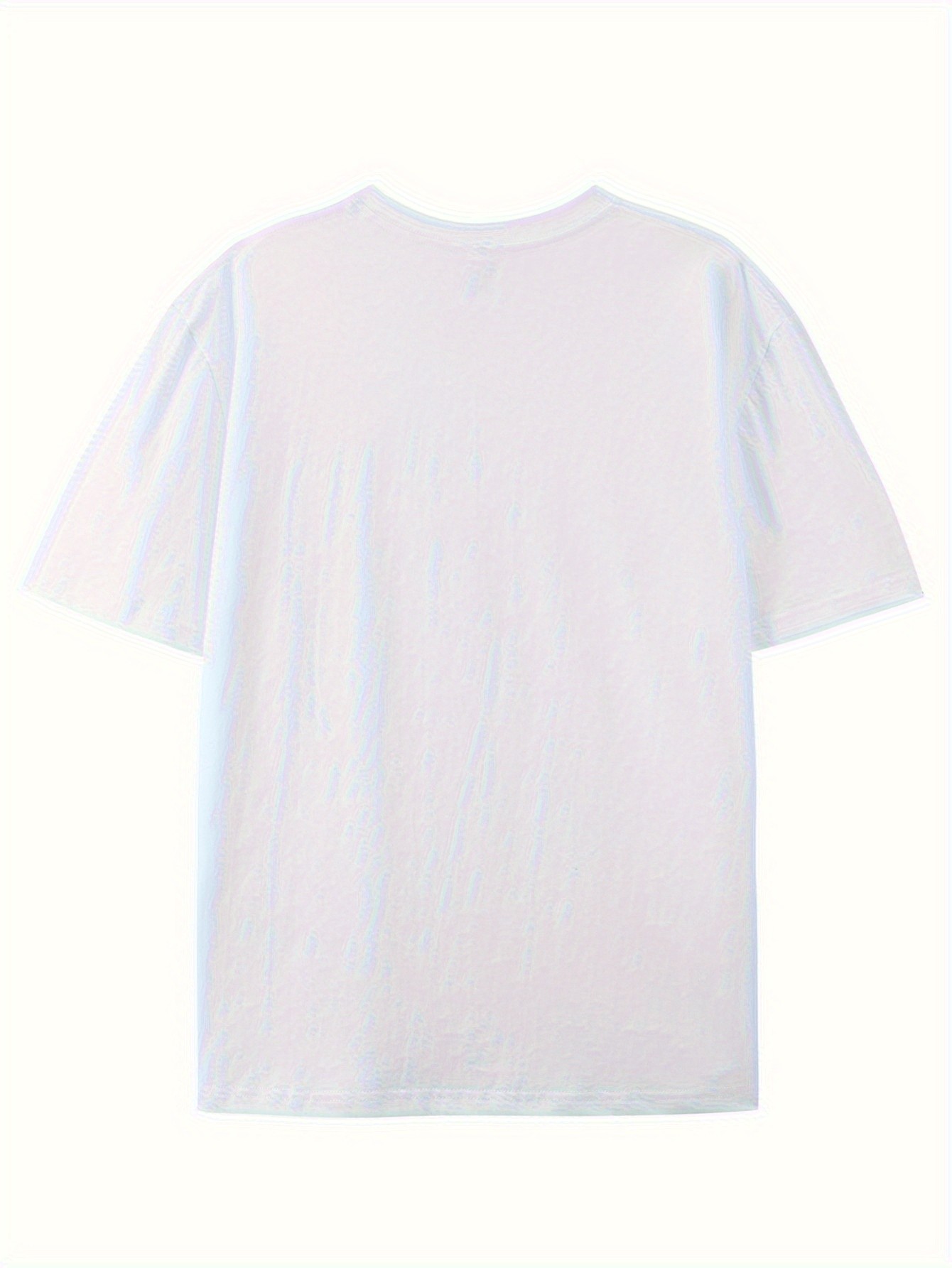 thumbnail image 5 of Simple and stylish T-letter printed men's round neck short sleeved T-shirt, comfortable and breathable casual sports top suitable for spring and summer vacation leisure, 5 of 8