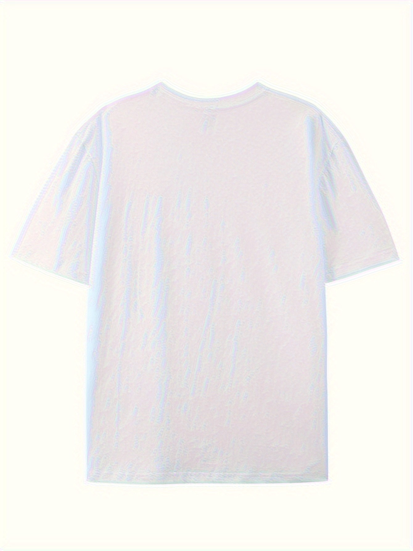thumbnail image 3 of Short Sleeve Casual Tees for Men Melted Playing Cards Print Tee Shirt for Summer, 3 of 8