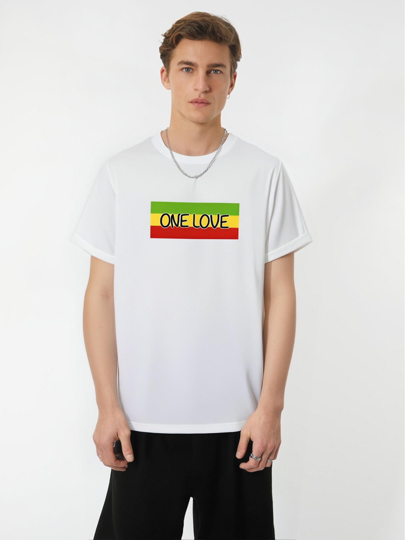 thumbnail image 1 of Men'S Summer Fashion Patterned Short-Sleeve T-Shirt, 1 of 7