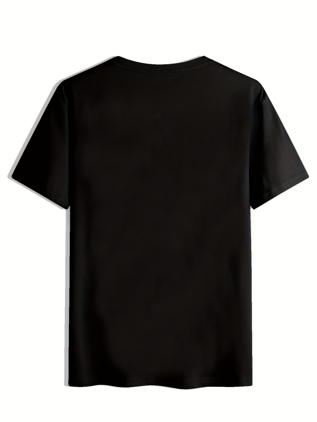 thumbnail image 3 of Men's Casual Slightly Stretch "ADHD" Graphic Tee, Male Clothes for Summer and Spring, 3 of 7